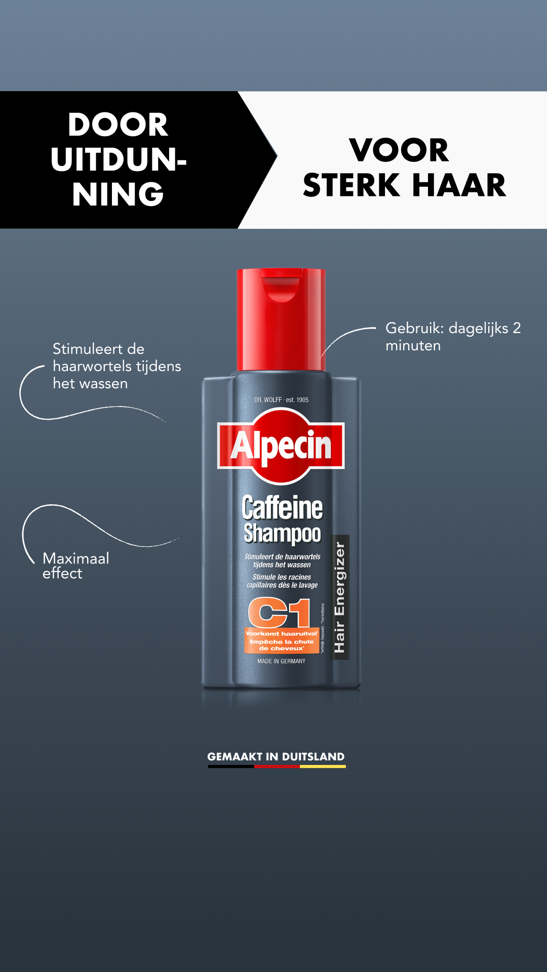 Alpecin Facebook ad