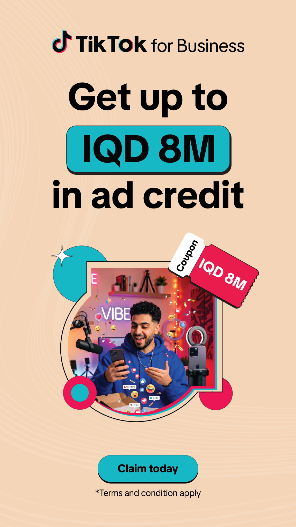 TikTok For Business Facebook ad