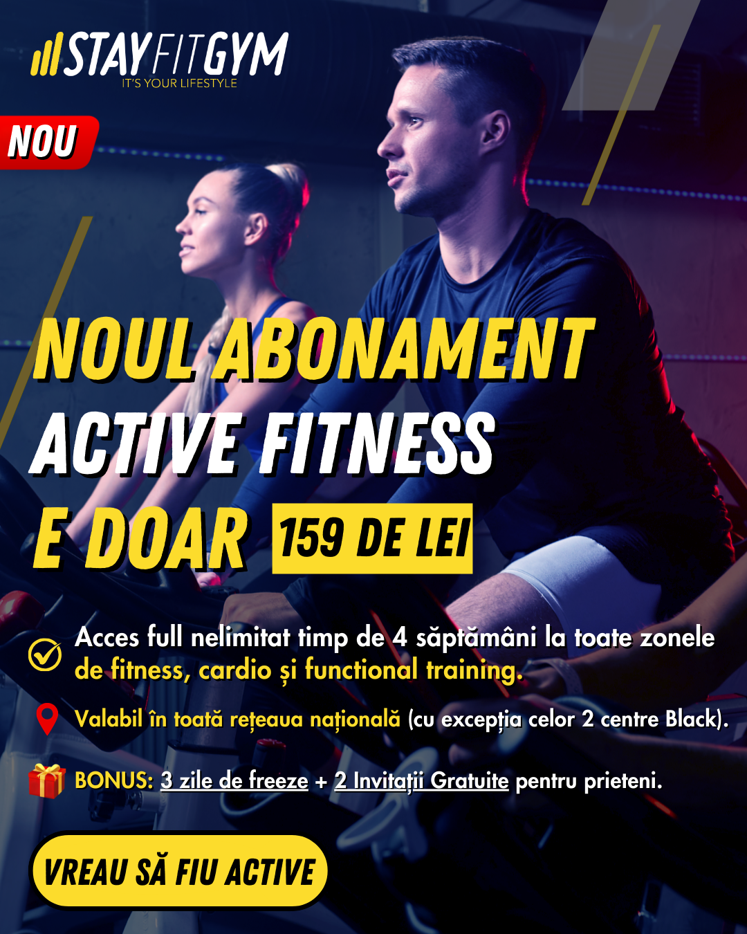 Stay Fit Gym Facebook ad
