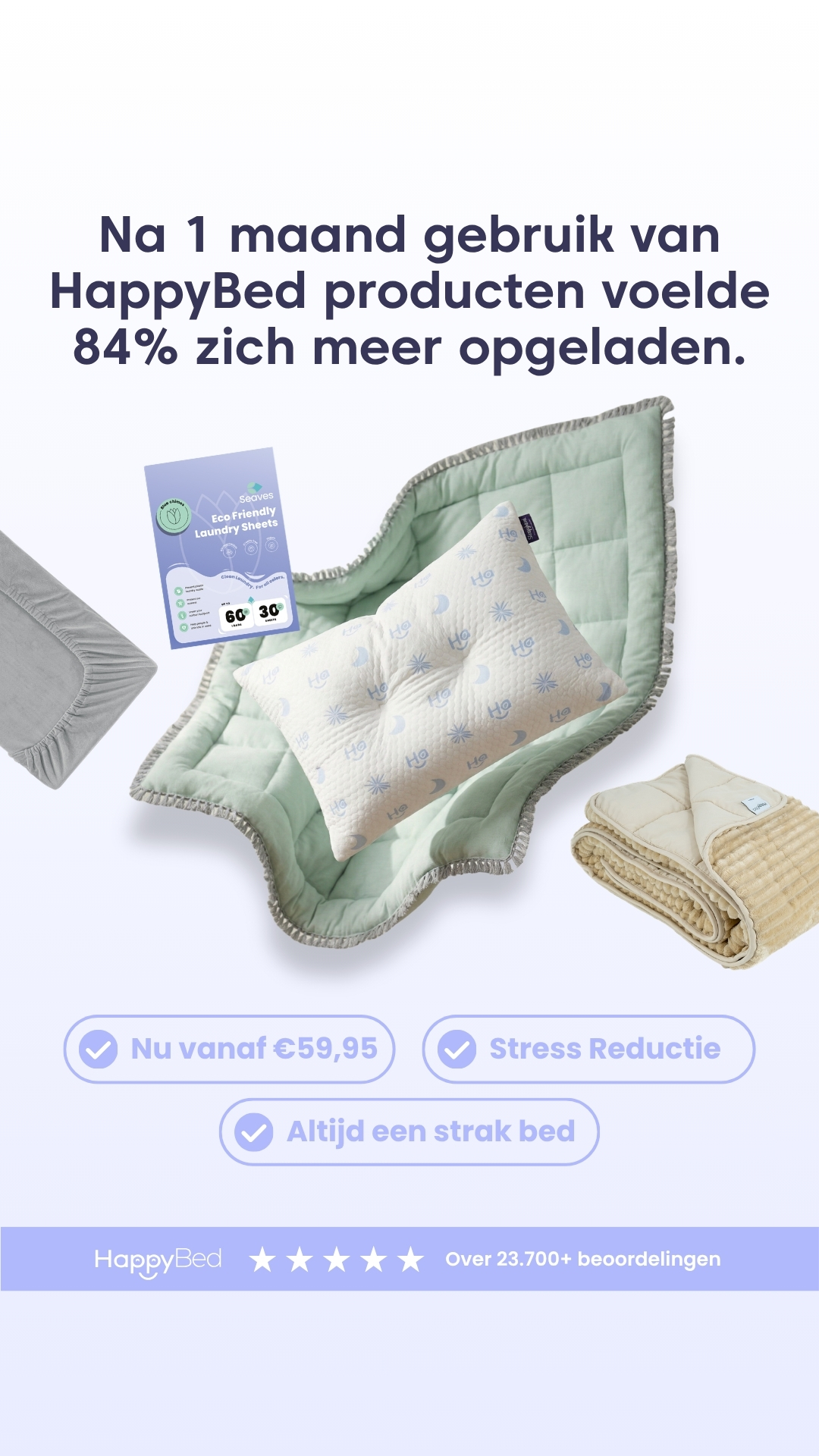 HappyBed Facebook ad