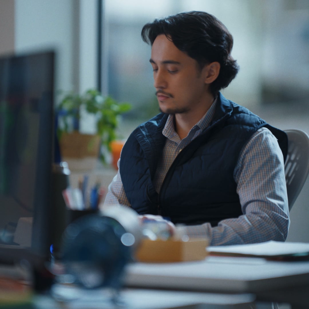 LinkedIn Facebook ad: Sell, market, and hire.