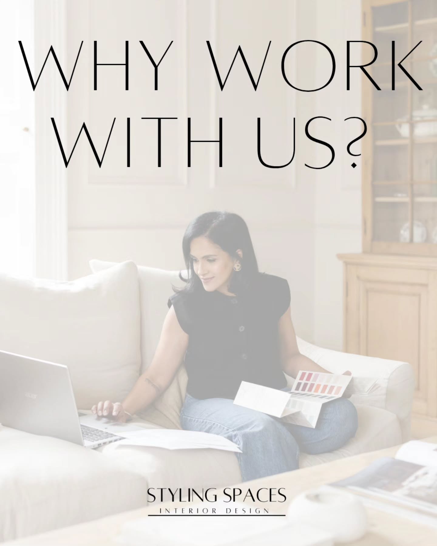 Styling Spaces Interior Design Facebook ad: The decisions that cause the most stress in…
