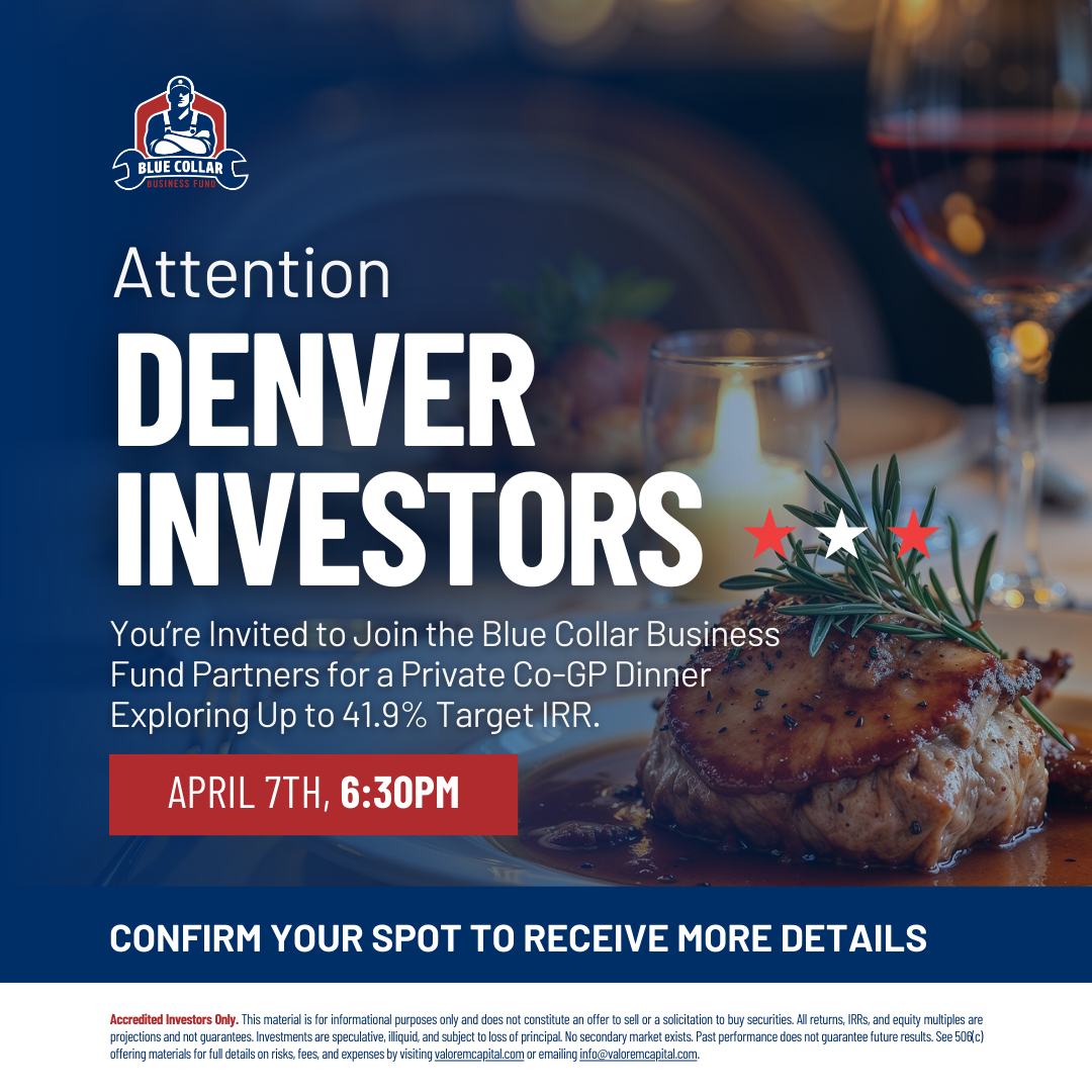 Valorem Capital Facebook ad