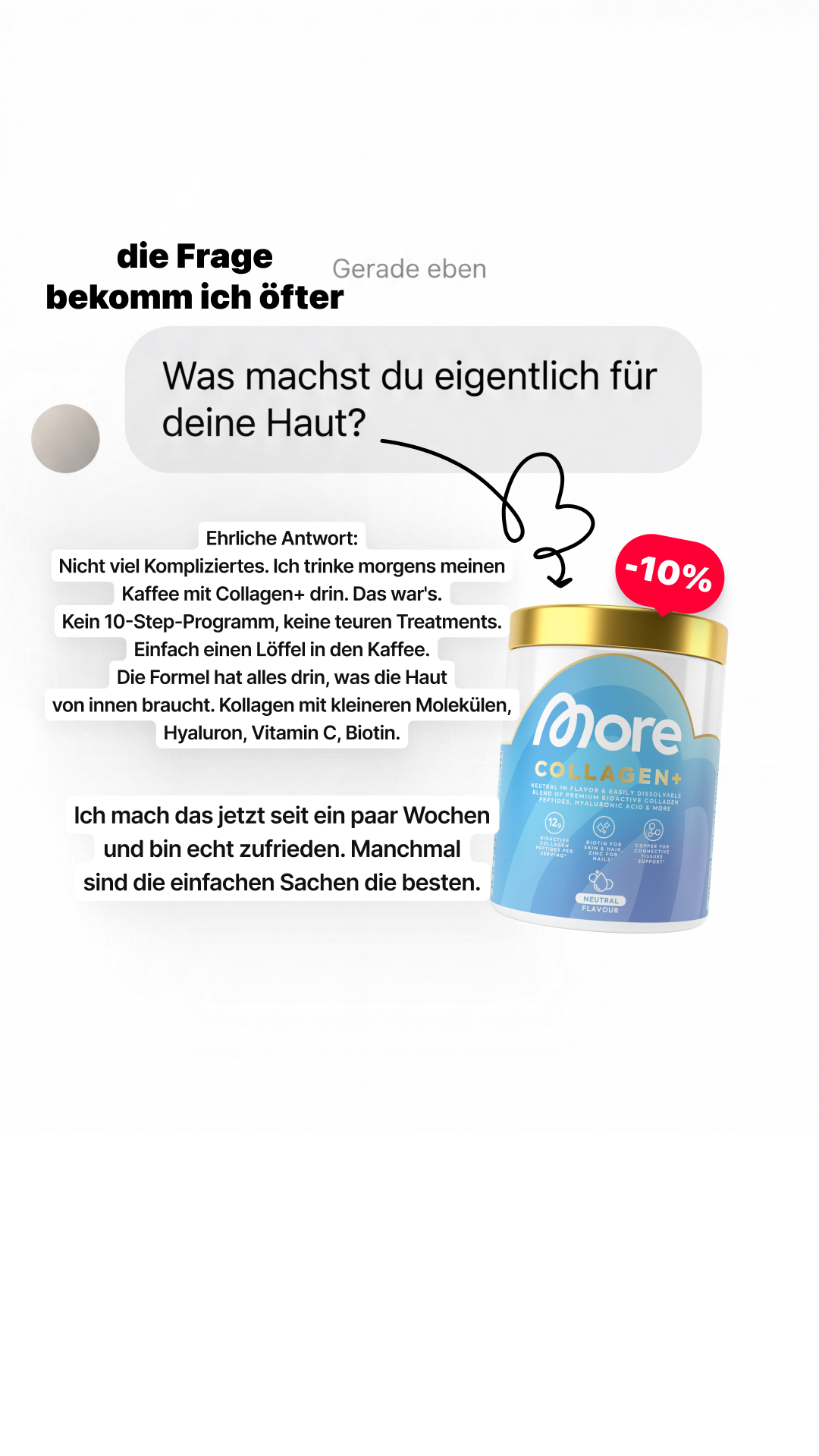 MORE Nutrition Facebook ad