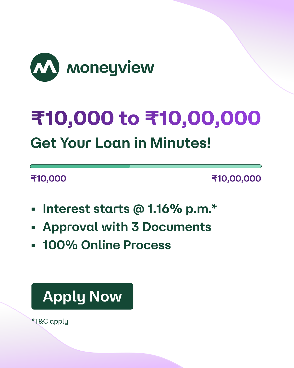 moneyview.in Facebook ad