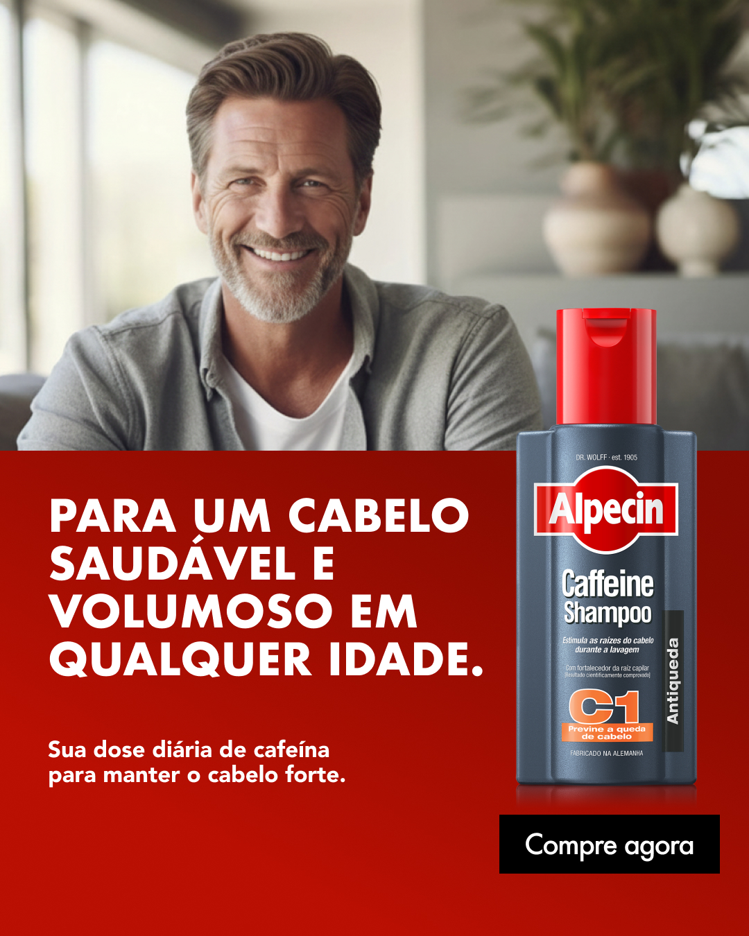 Alpecin Brasil Facebook ad