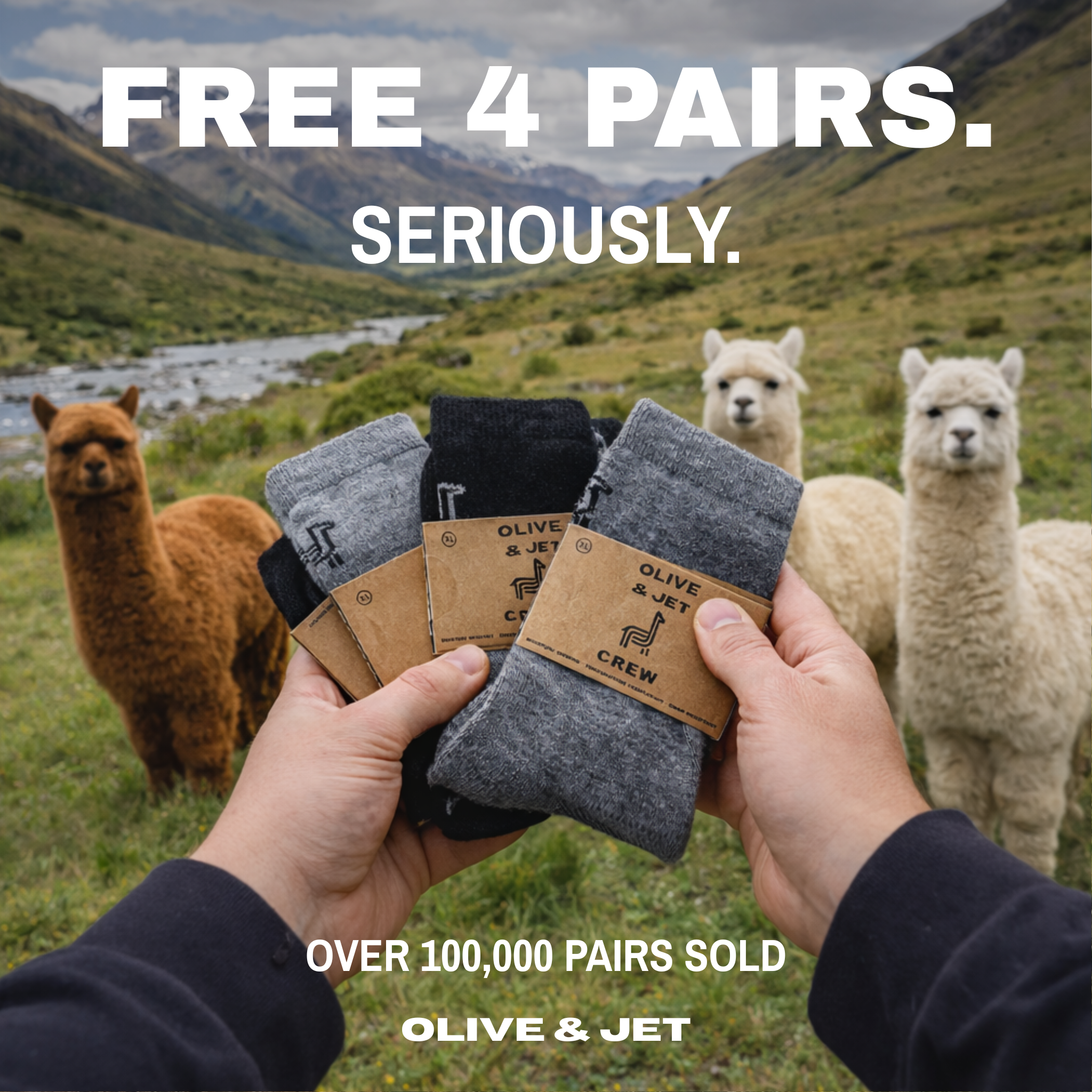 Olive & Jet Facebook ad