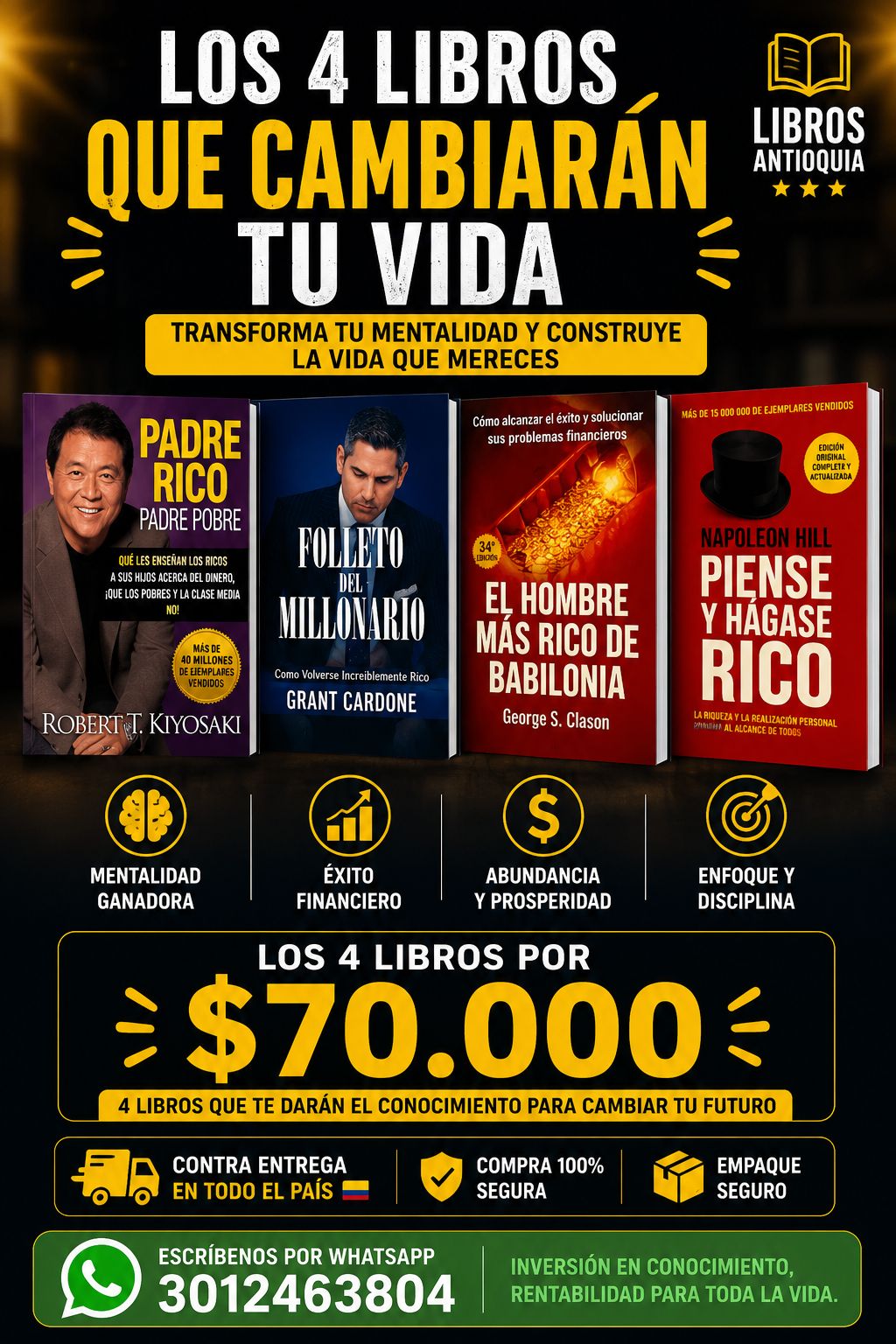 Libros Antioquia Facebook ad