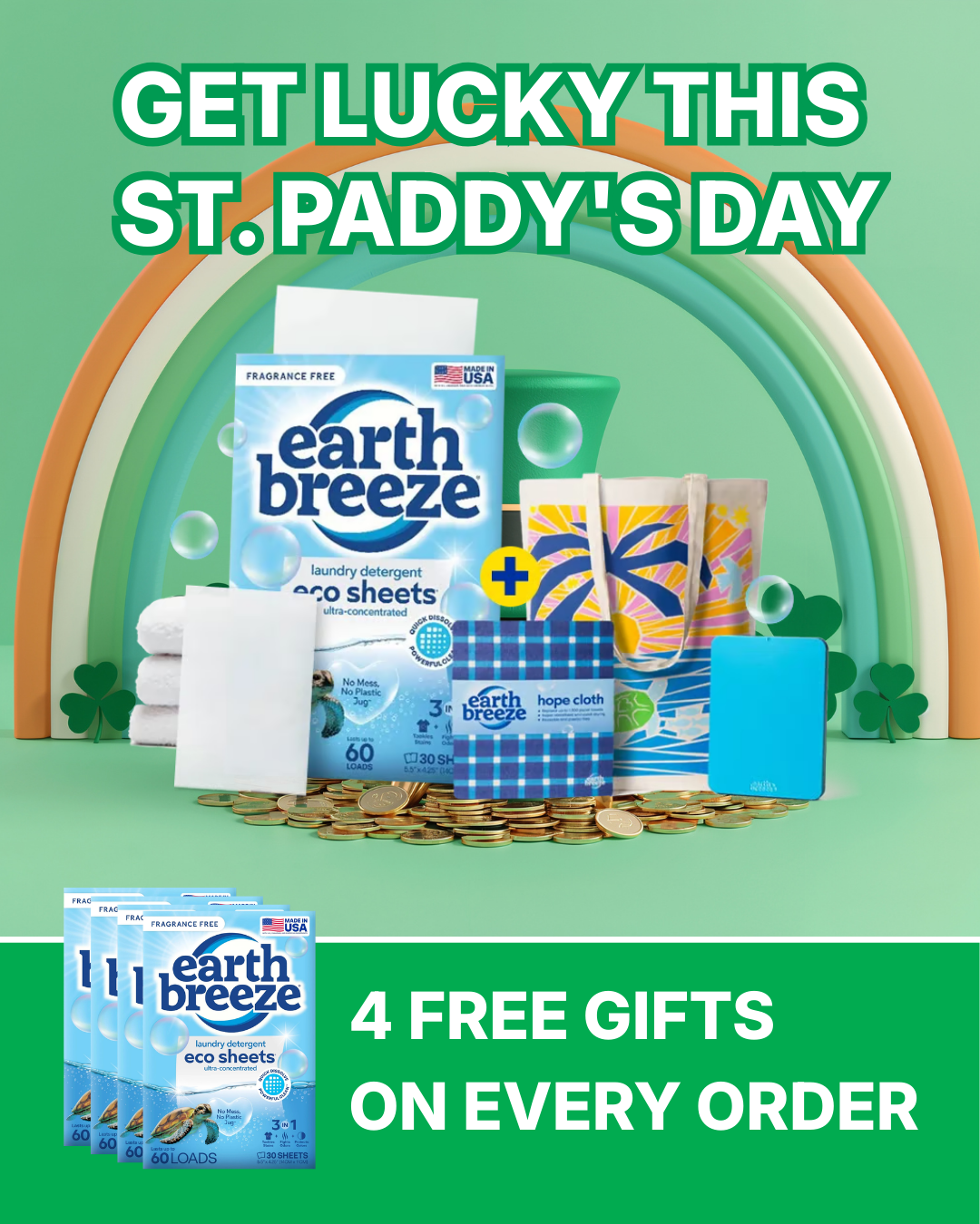 Earth Breeze Facebook ad
