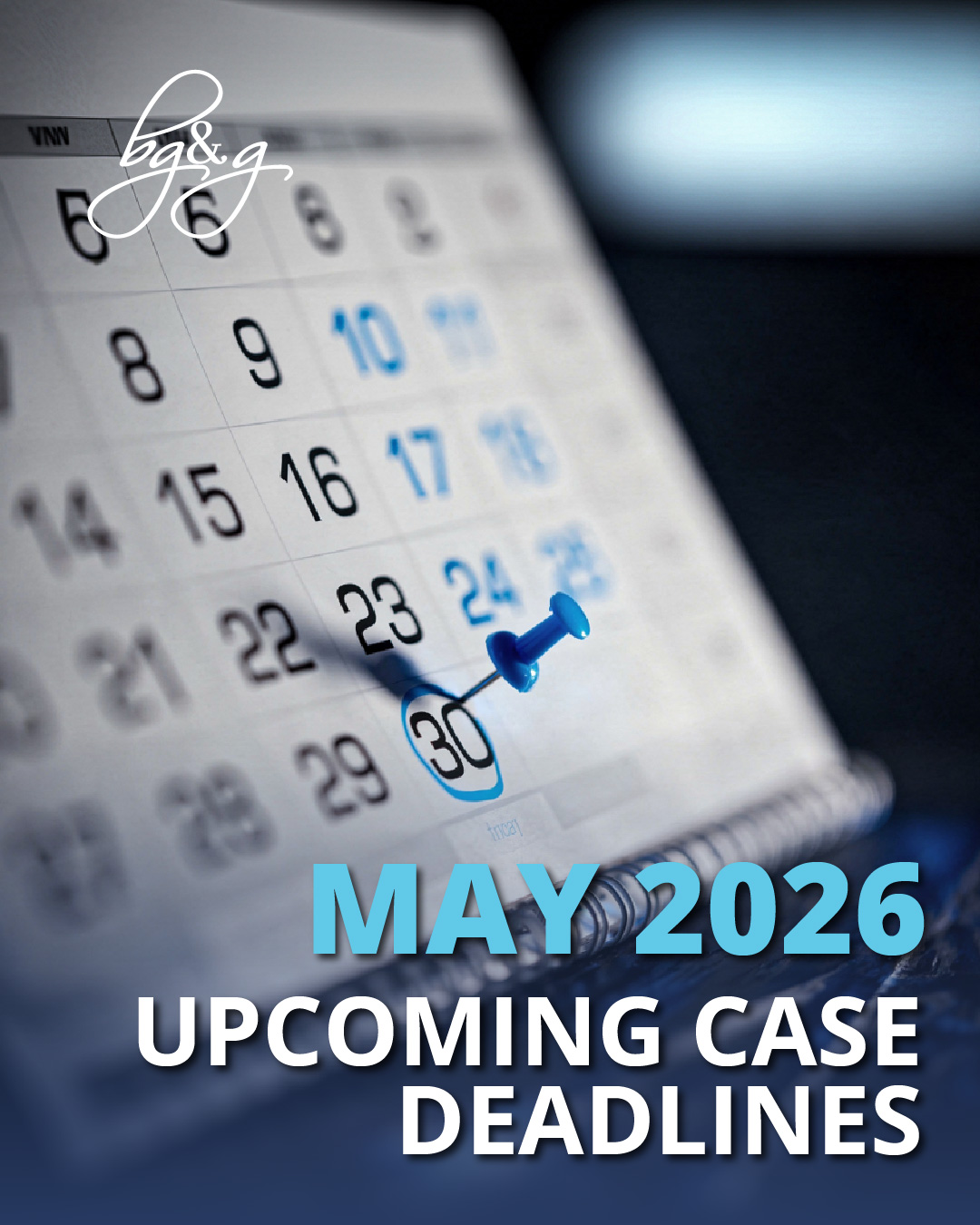 BG&G Facebook ad: Time matters in legal claims.
