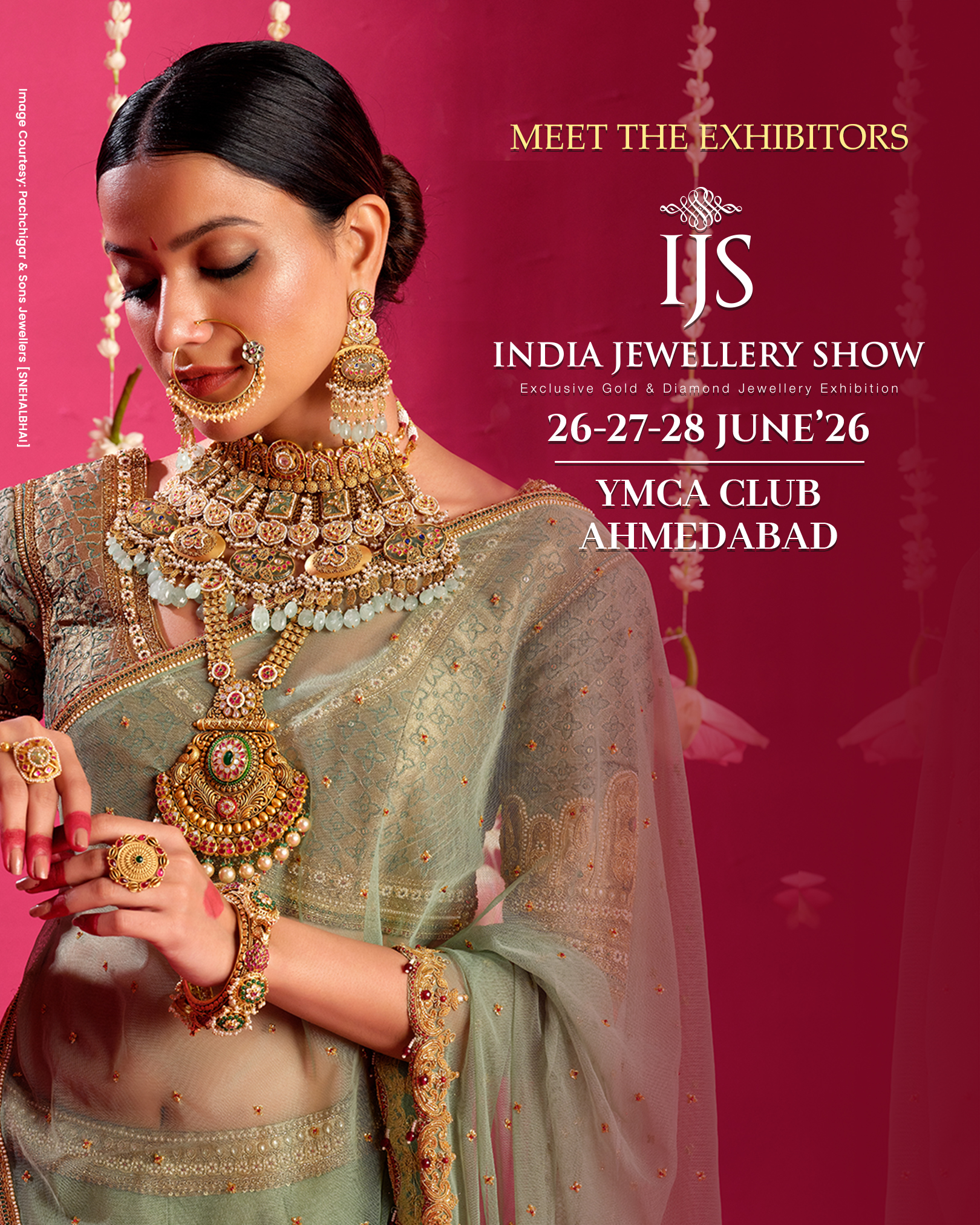 IJS - India Jewellery Show Facebook ad: The finest jewellery houses.