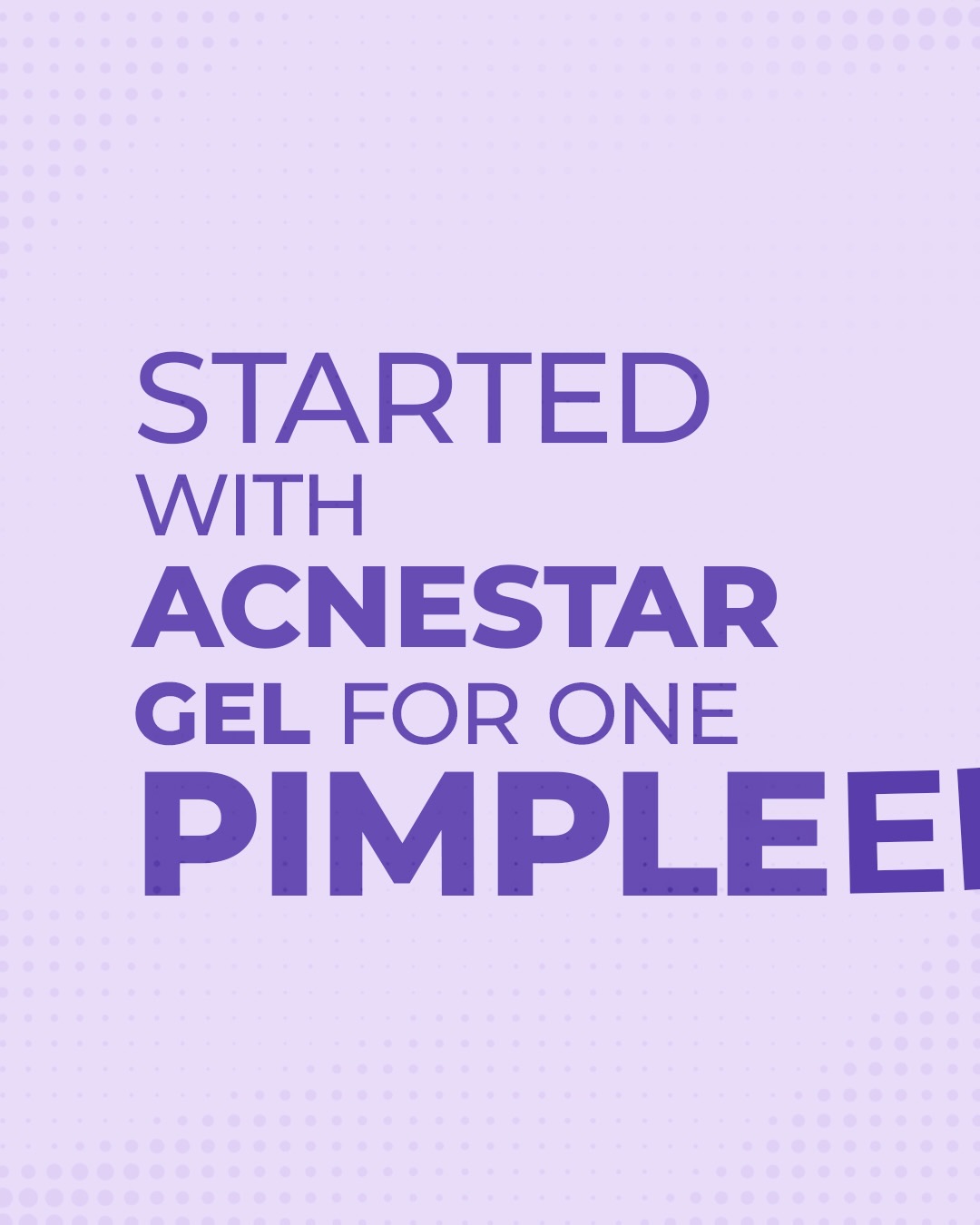 AcneStar Facebook ad: Came for the acne fix, stayed for the…