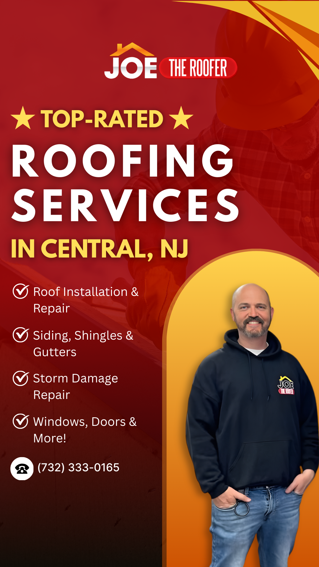 Joe The Roofer LLC. Facebook ad