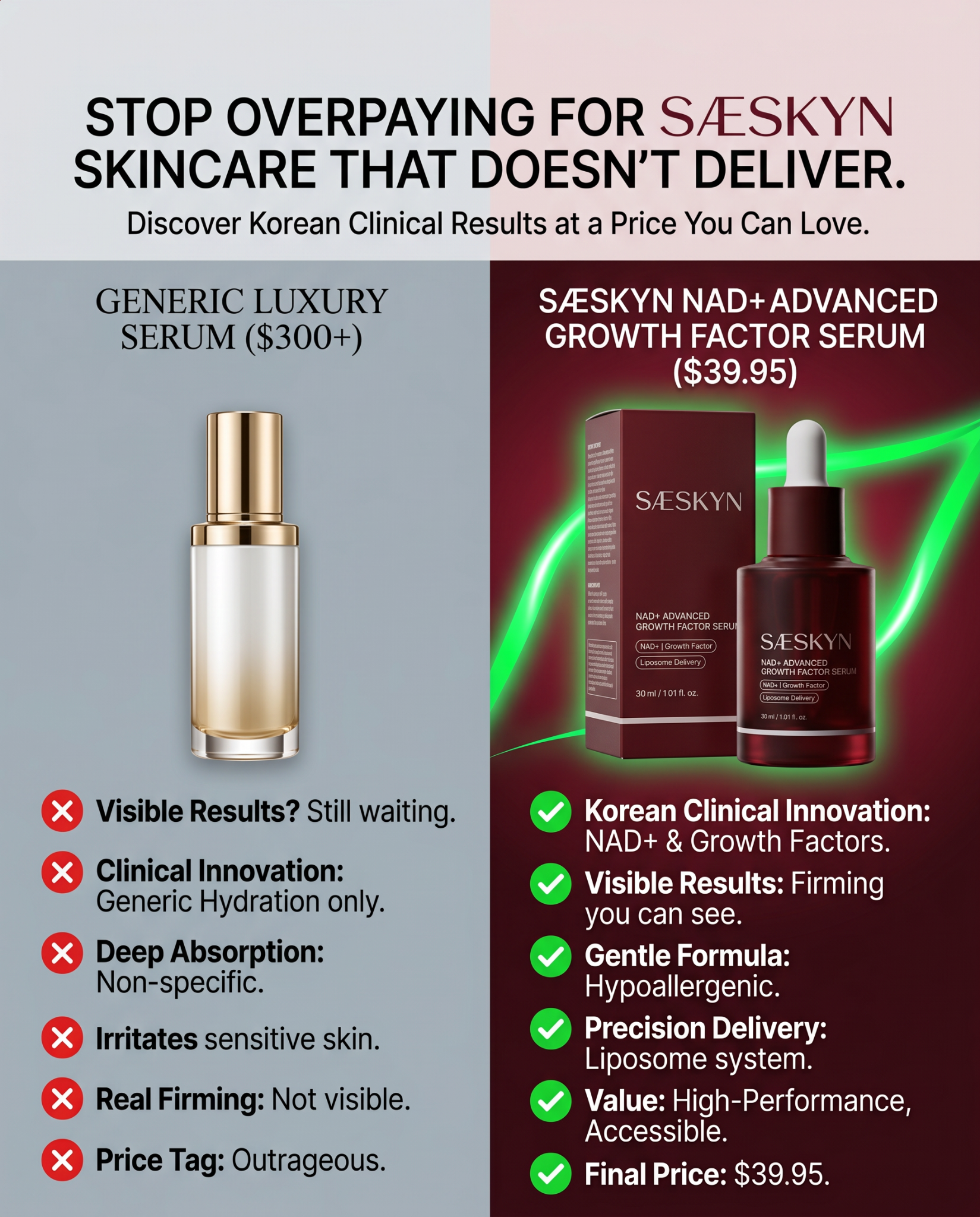 Saeskyn Facebook ad