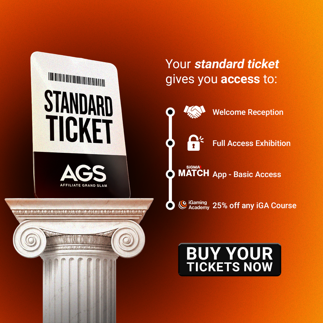 Affiliate Grand Slam Facebook ad: Secure Your Standard AGS Ticket Now!