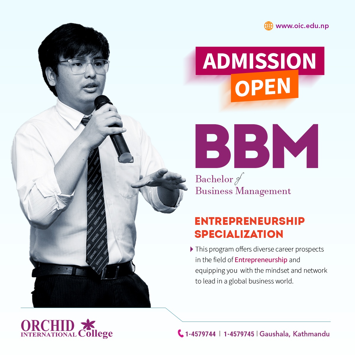 orchid_international_college Facebook ad
