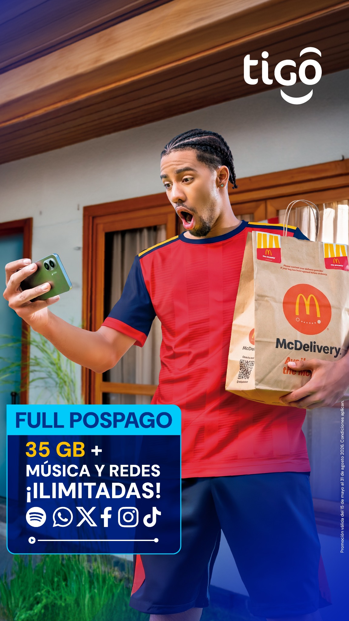 Tigo Nicaragua Facebook ad