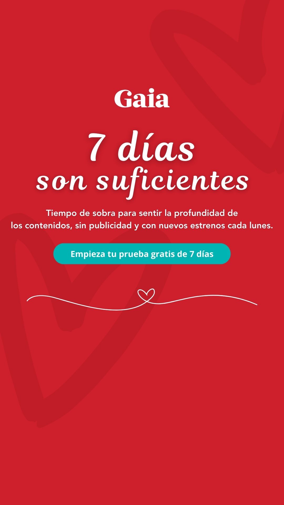 Tú eres Gaia Facebook ad