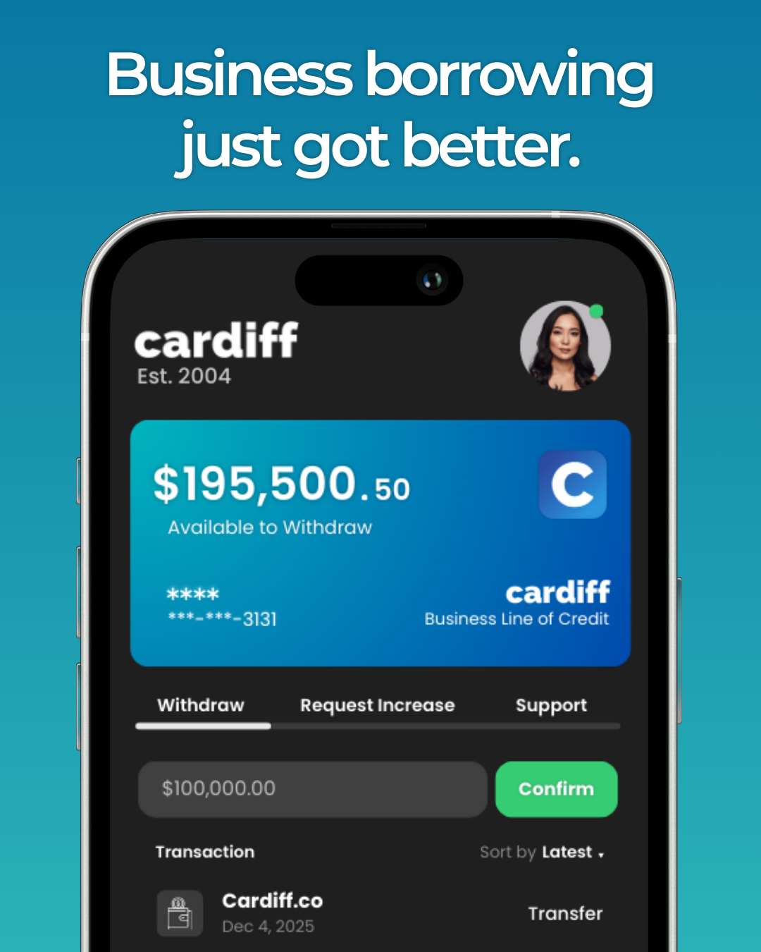 Cardiff.co Facebook ad