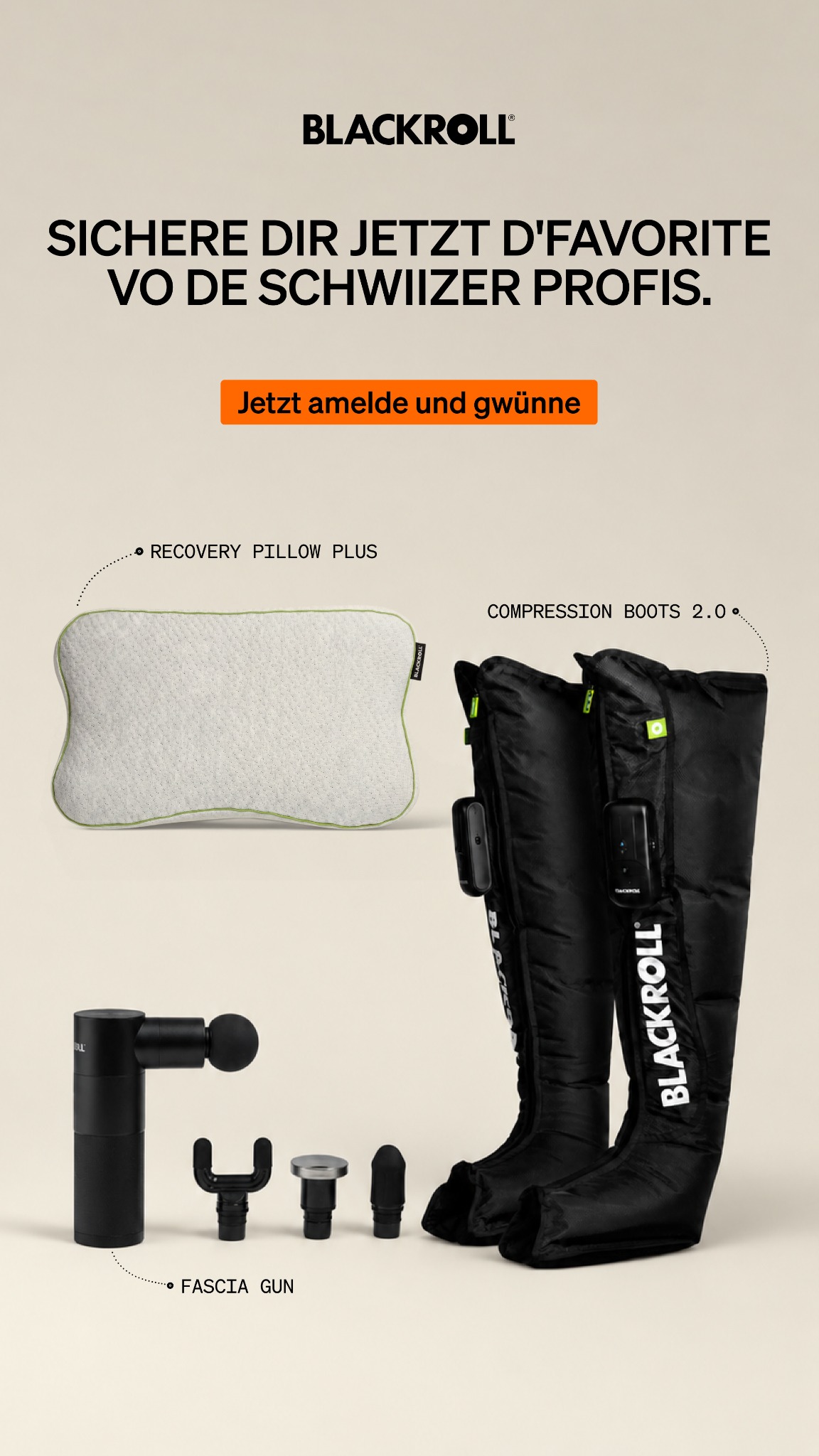 Blackroll Facebook ad