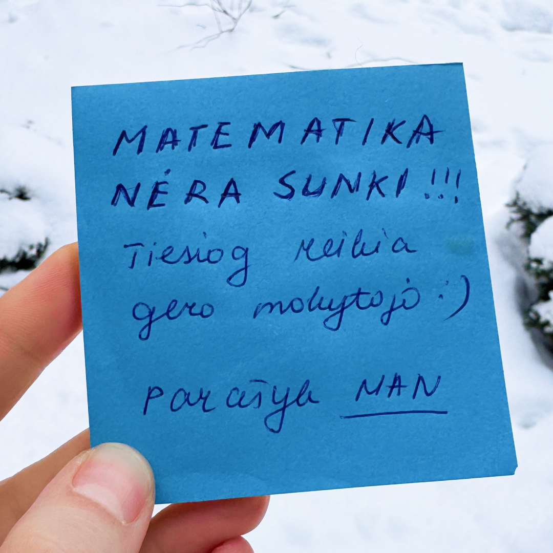 Matematikos Korepetitorė Justina Facebook ad