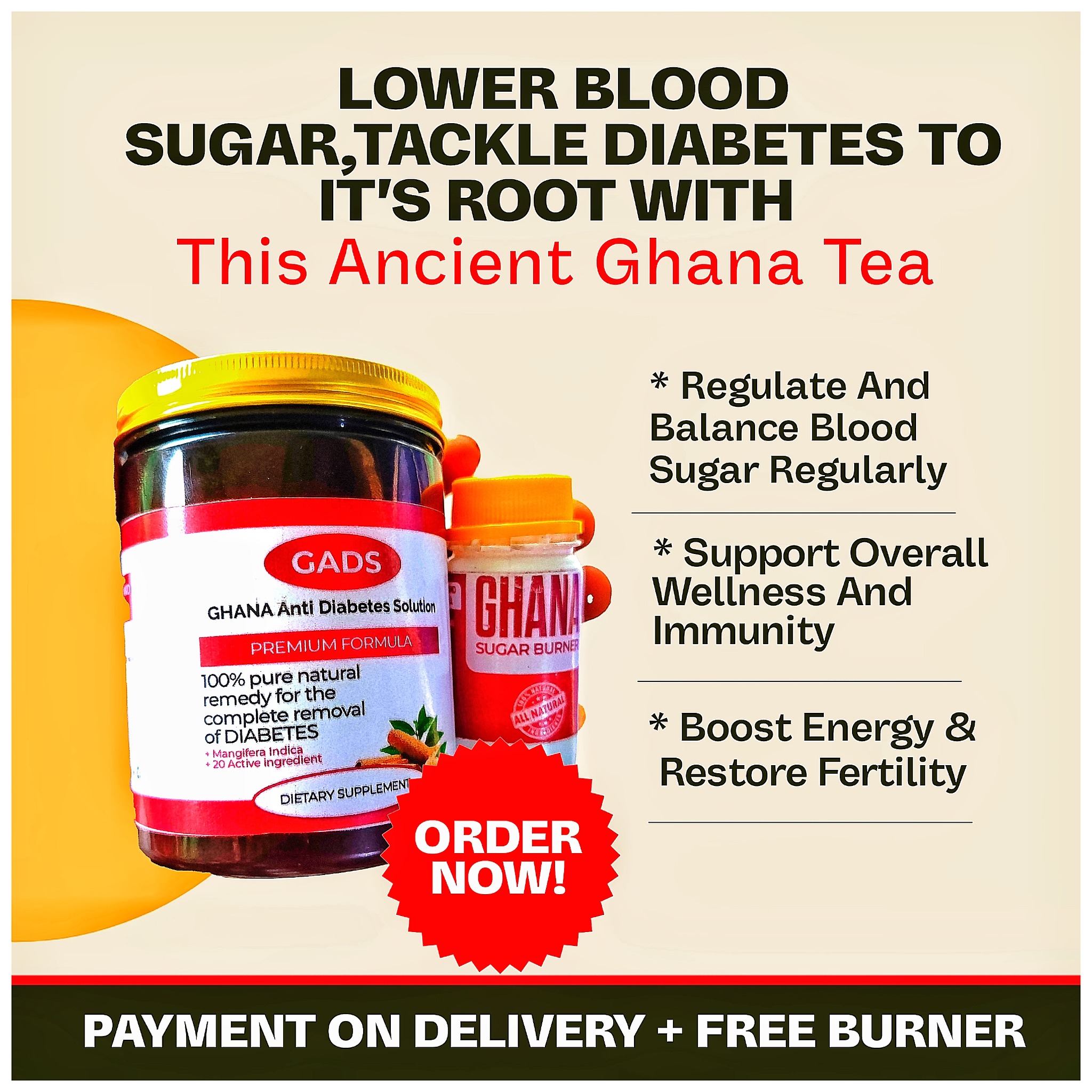 Healthy and happy life Facebook ad