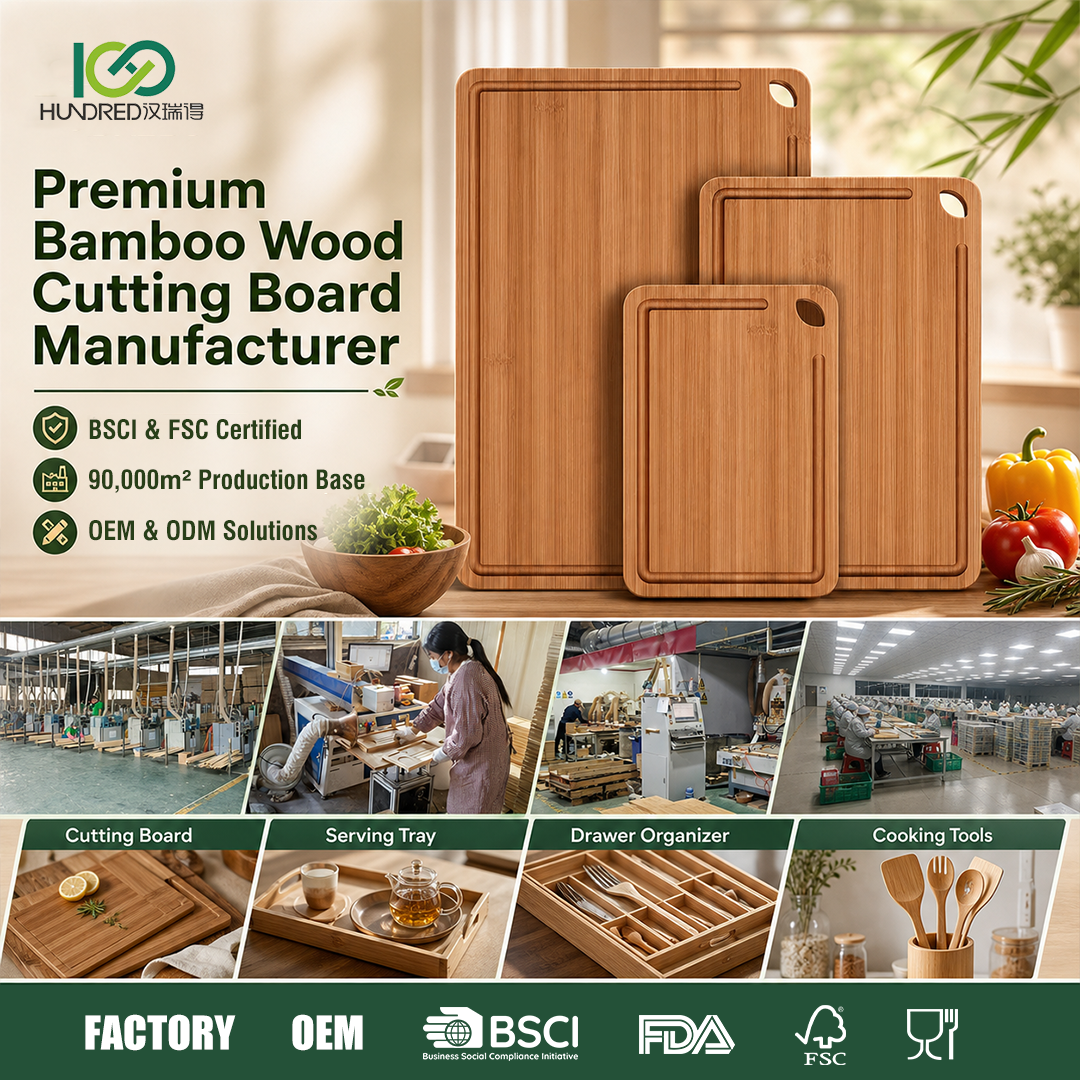 Xiangtan Hundred Houseware Co., Ltd Facebook ad: Importers & Buyers | Bamboo Wood Cutting Board…