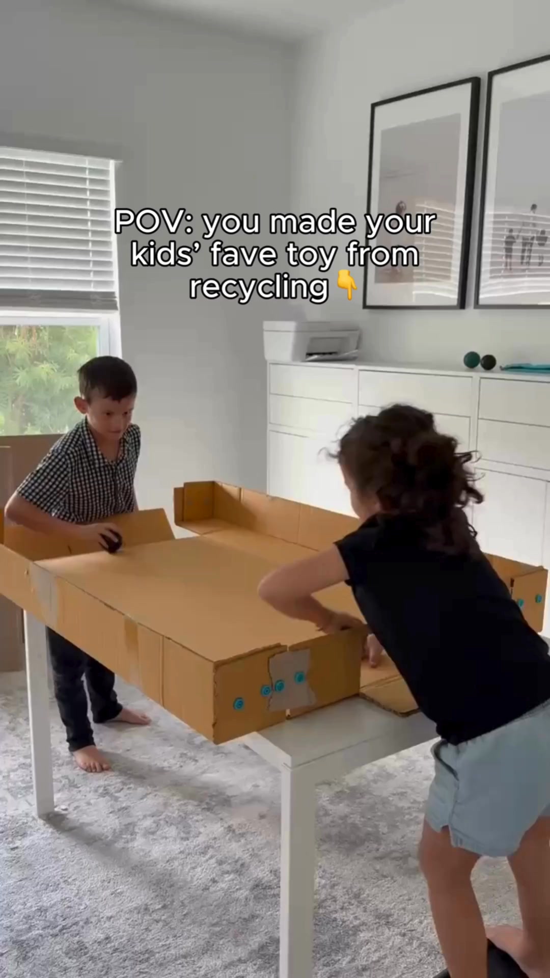 Makedo Facebook ad: Tools. For Kids. For Cardboard.
