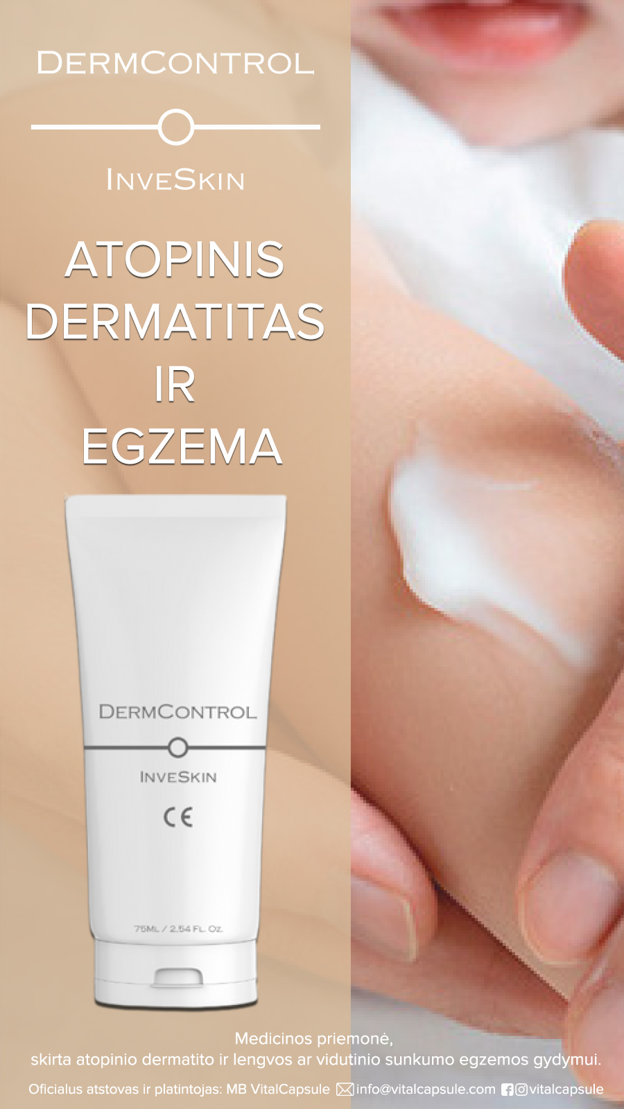 VitalCapsule Facebook ad: Pasinaudok išskirtiniu vasaros pasiūlymu!