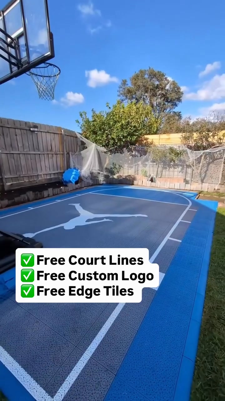 Fast Life Products Facebook ad: Buy 1 Get 1 FREE Court Tiles
