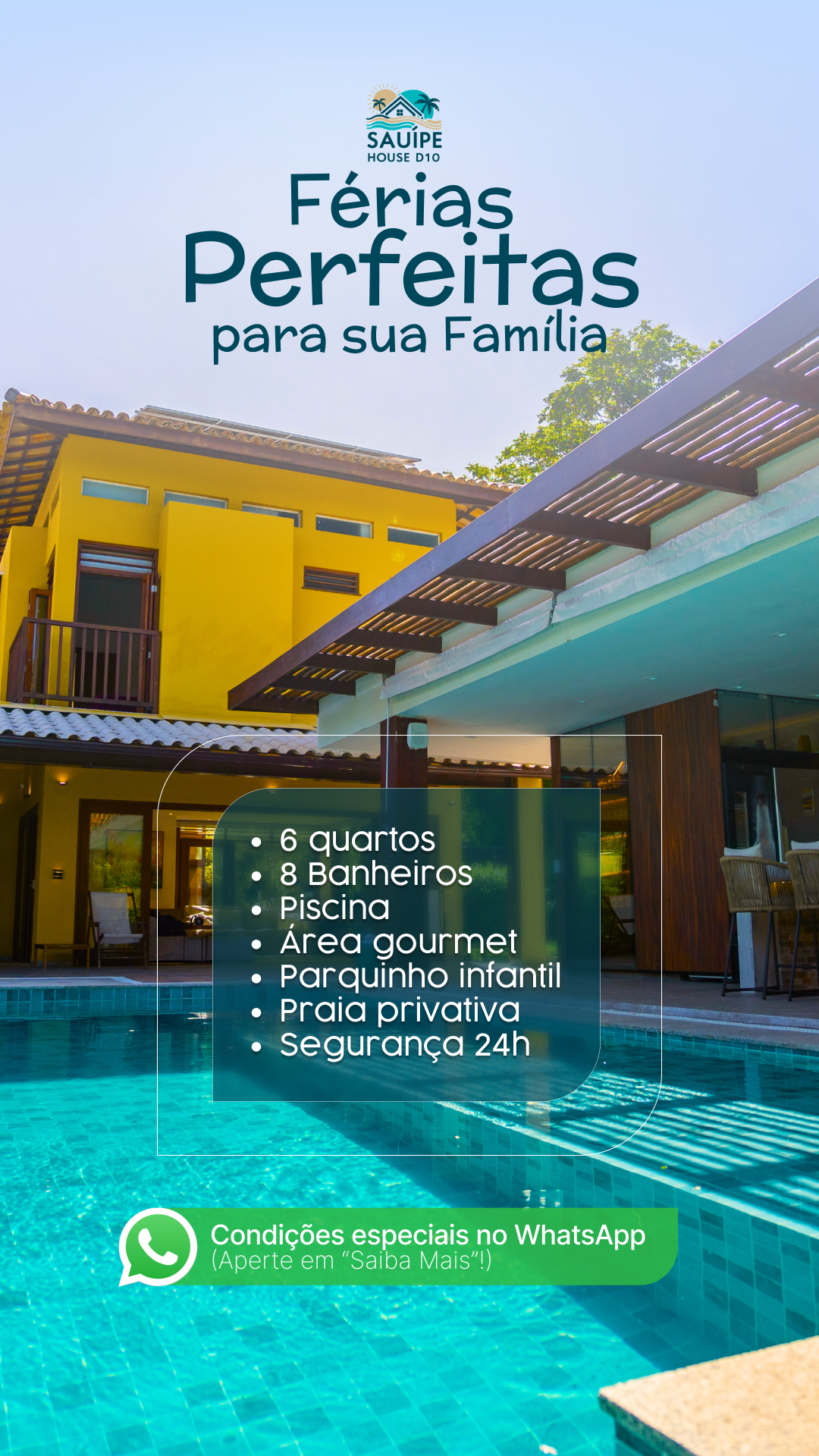 Quintas de Sauipe D10 Facebook ad: Fazer orçamento