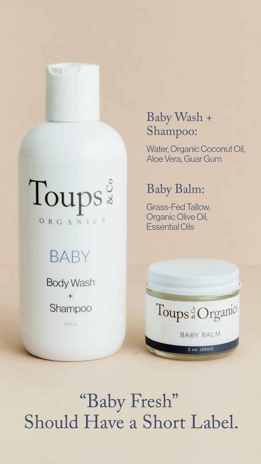 Toups and Co Organics Facebook ad