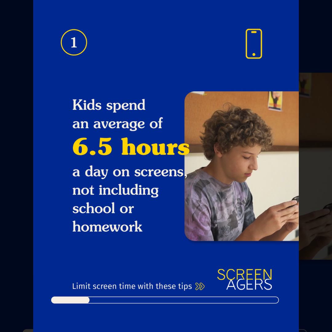 Eastern Shore CSB Facebook ad: 4 Simple Rules for Screen Time at Home