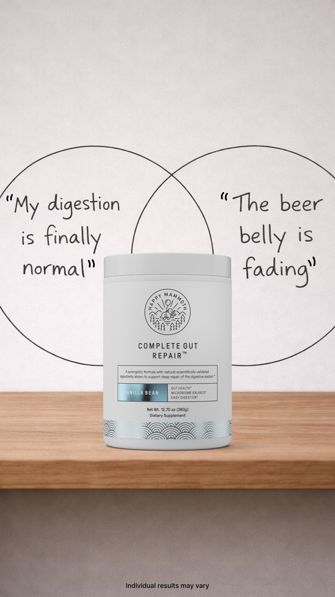 Happy Mammoth EU Facebook ad