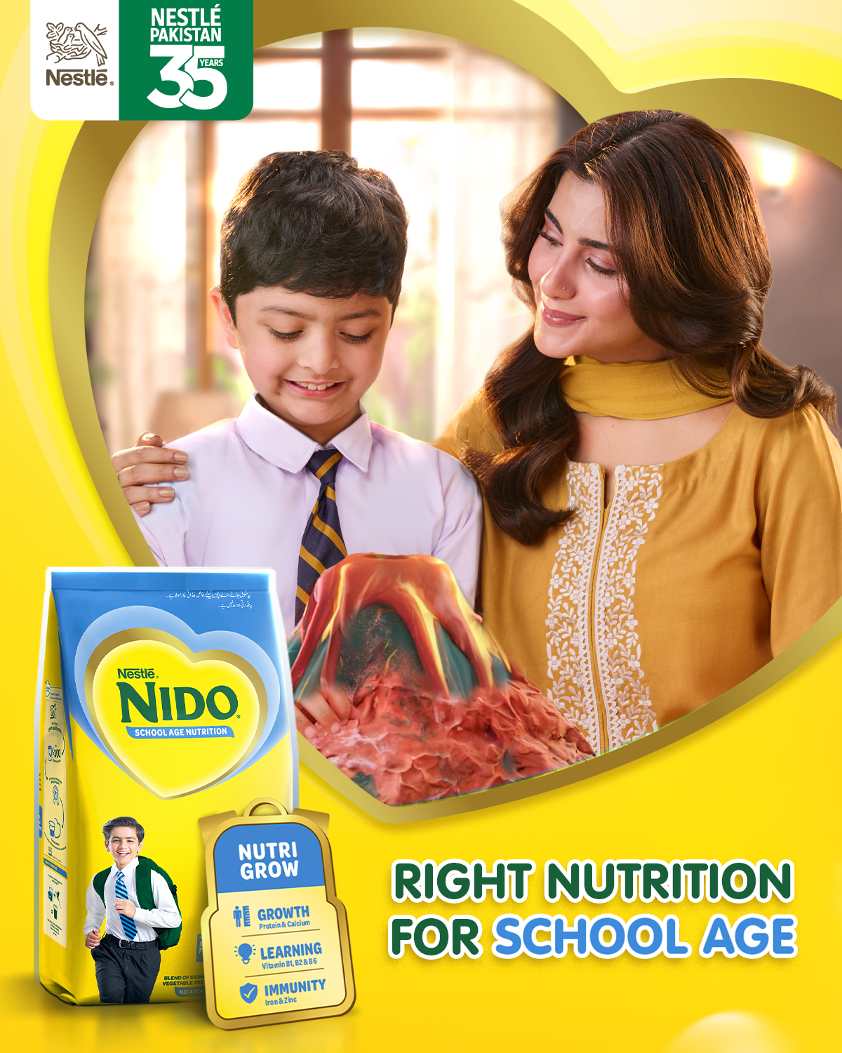 Nestlé NIDO School Age Facebook ad: NIDO | PK