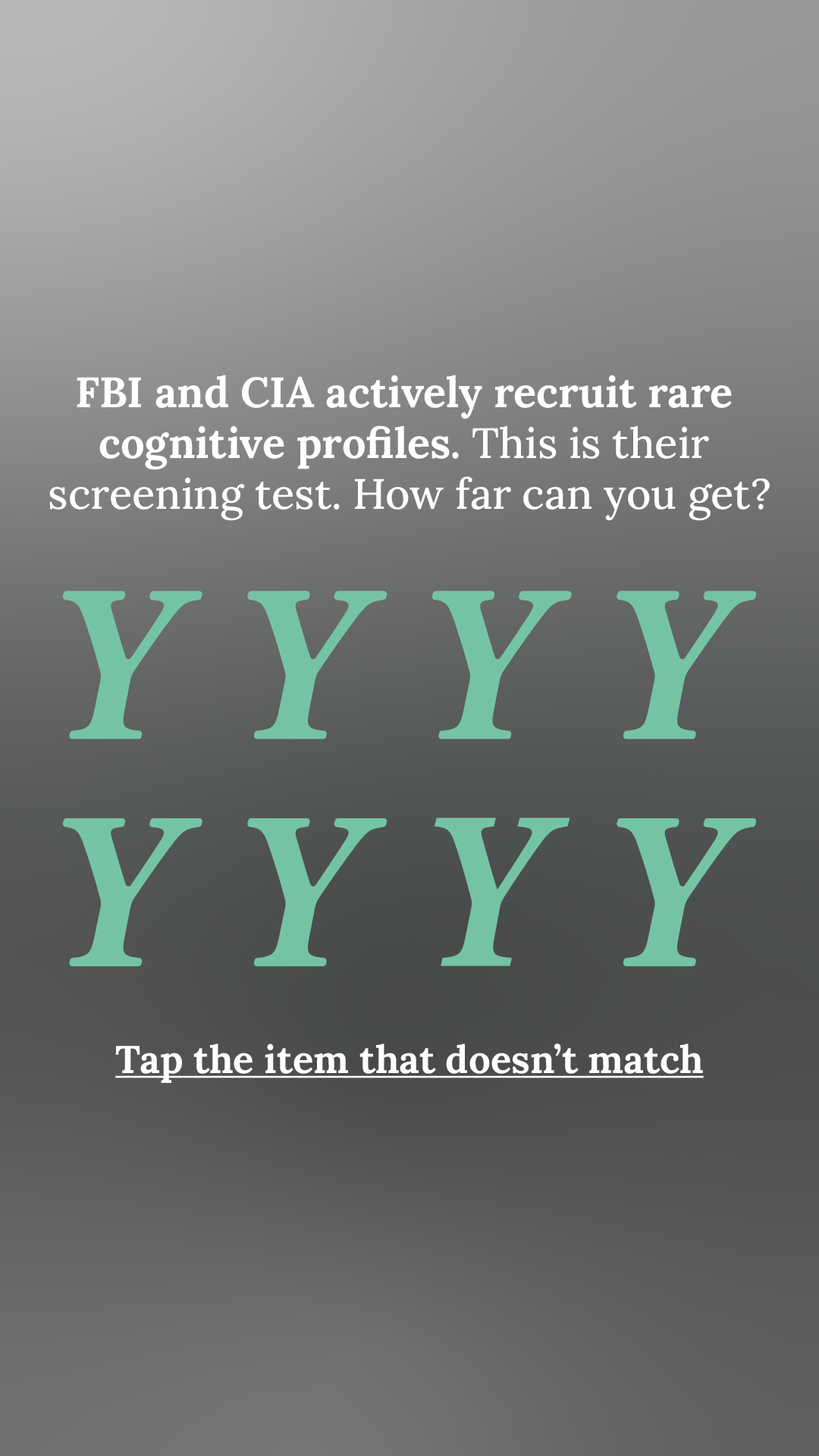 Brain Health Check Facebook ad