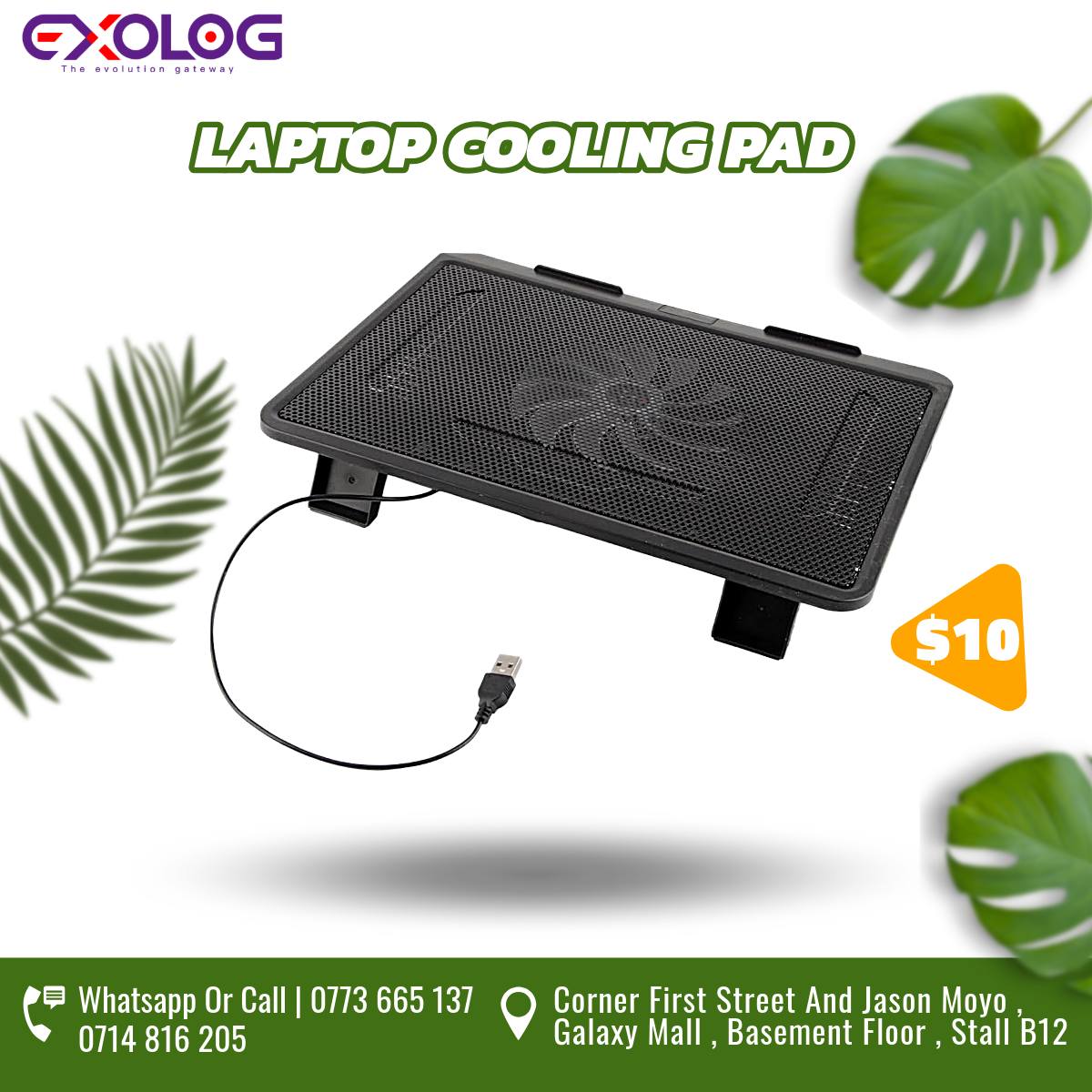 Exolog Africa Facebook ad: Upgrade your workspace with quality accessories at…