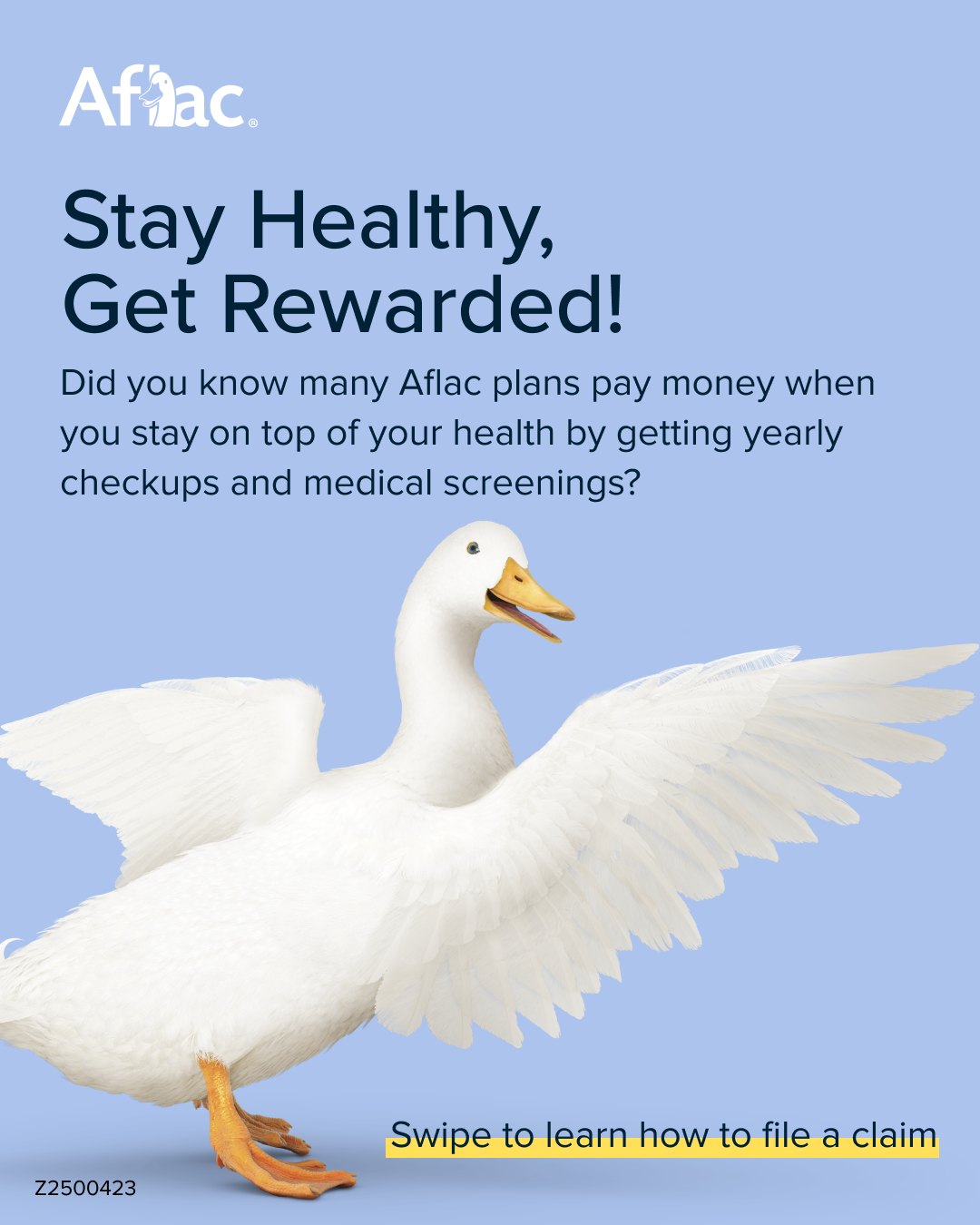 Aflac Facebook ad