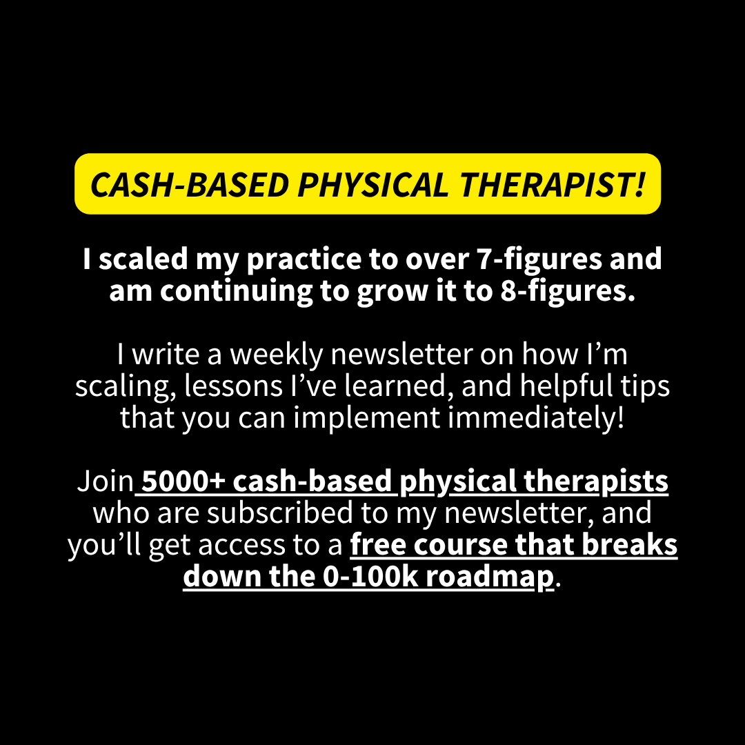 Dr. Andy Fata-Chan, PT, DPT Facebook ad: I Built a 7-Figure Cash-Based PT Practice, Here's the…