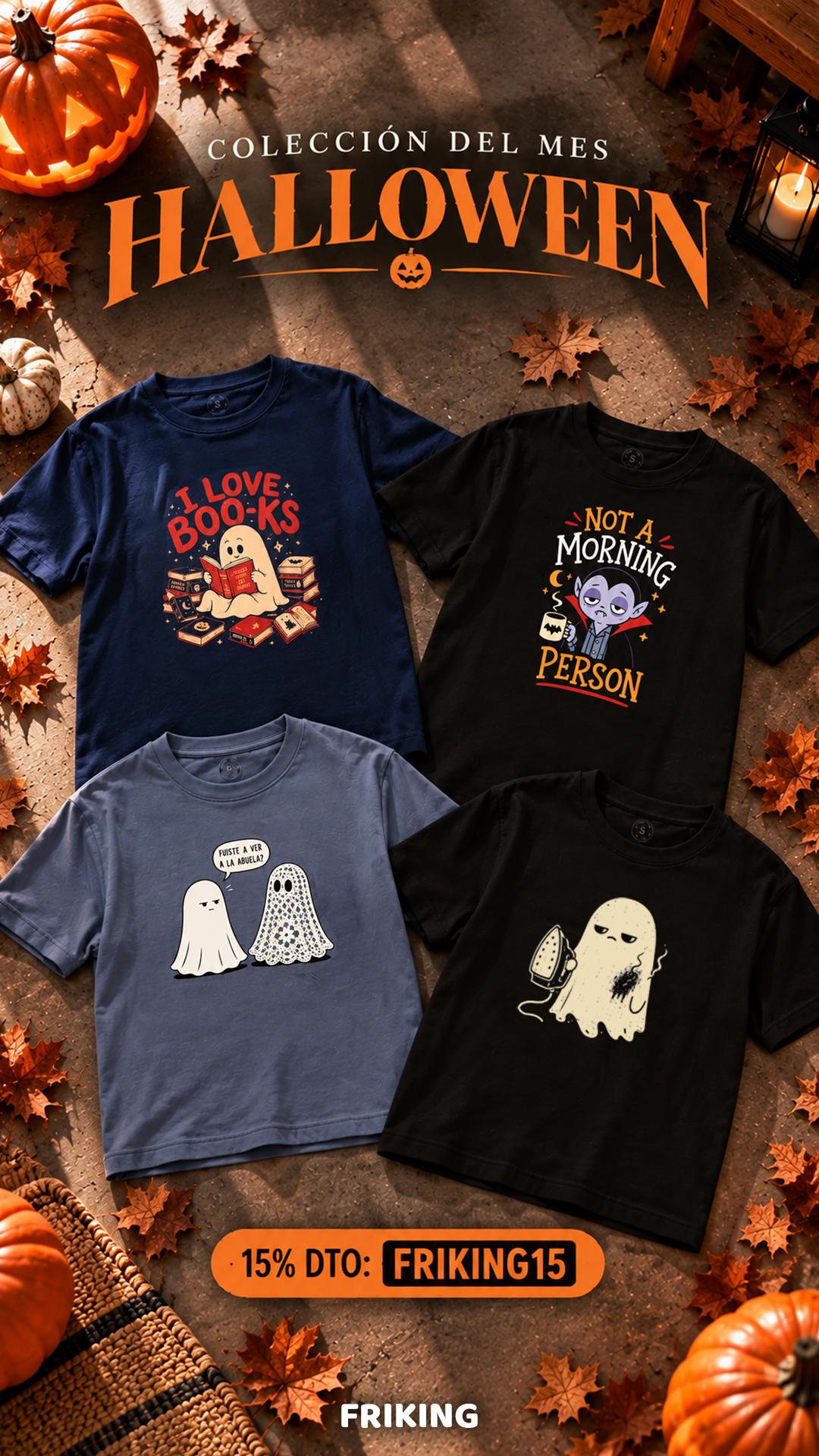 Friking Facebook ad: Nueva Colección Halloween