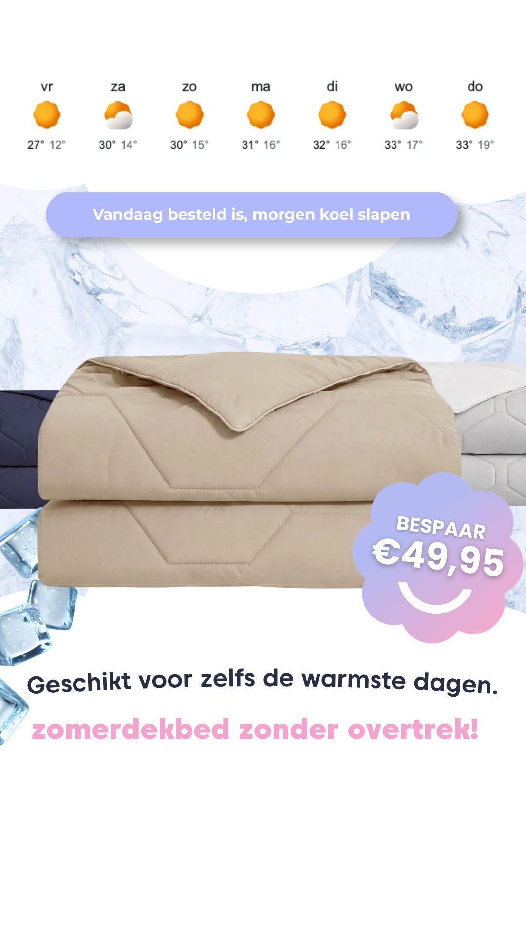HappyBed Facebook ad