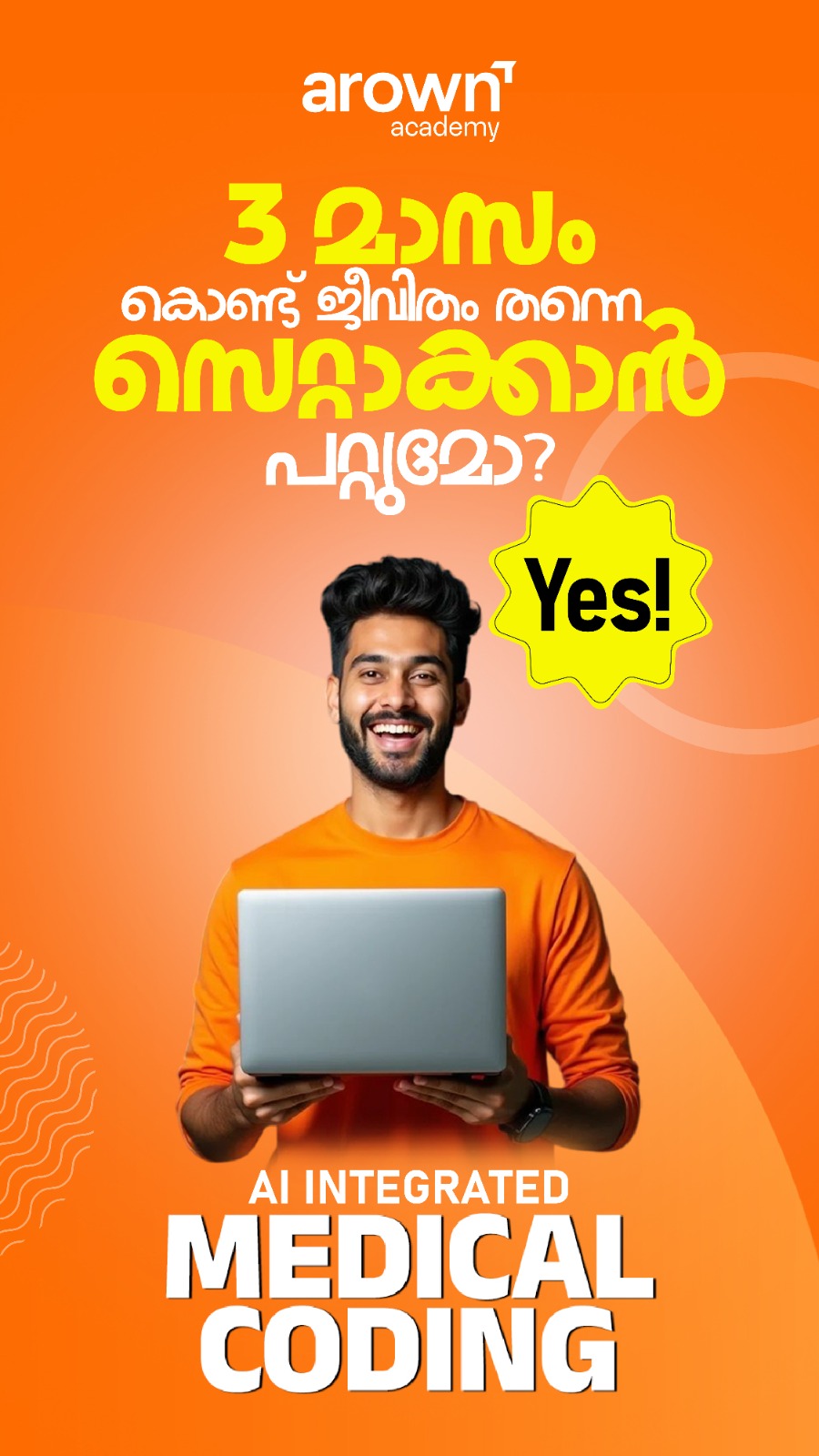 Arown Academy Facebook ad
