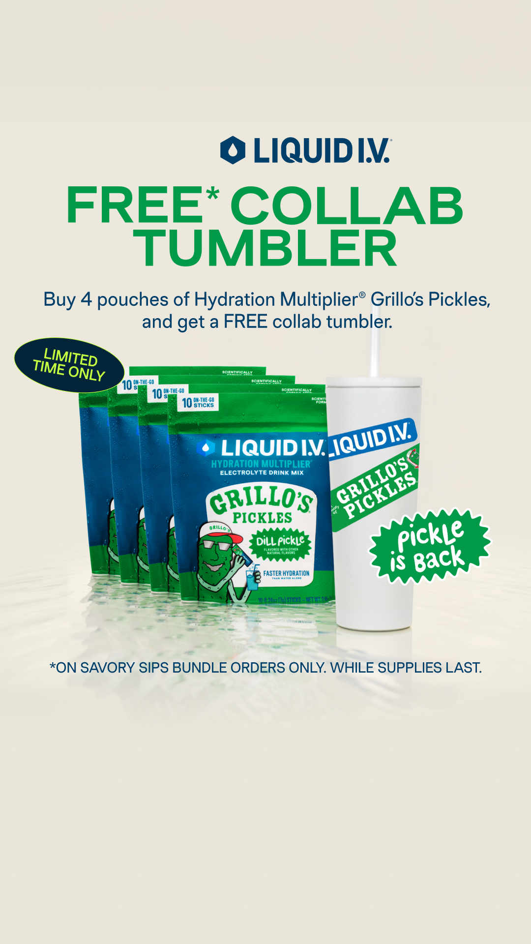 Liquid I.V. Facebook ad