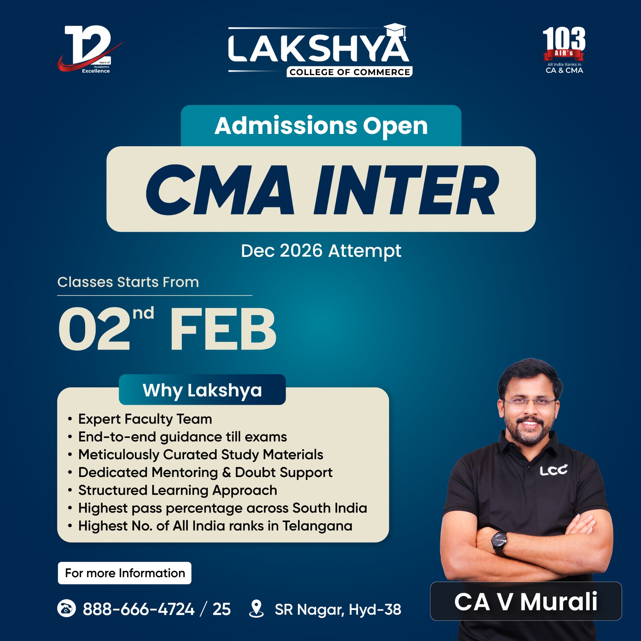 LAKSHYAedu Facebook ad