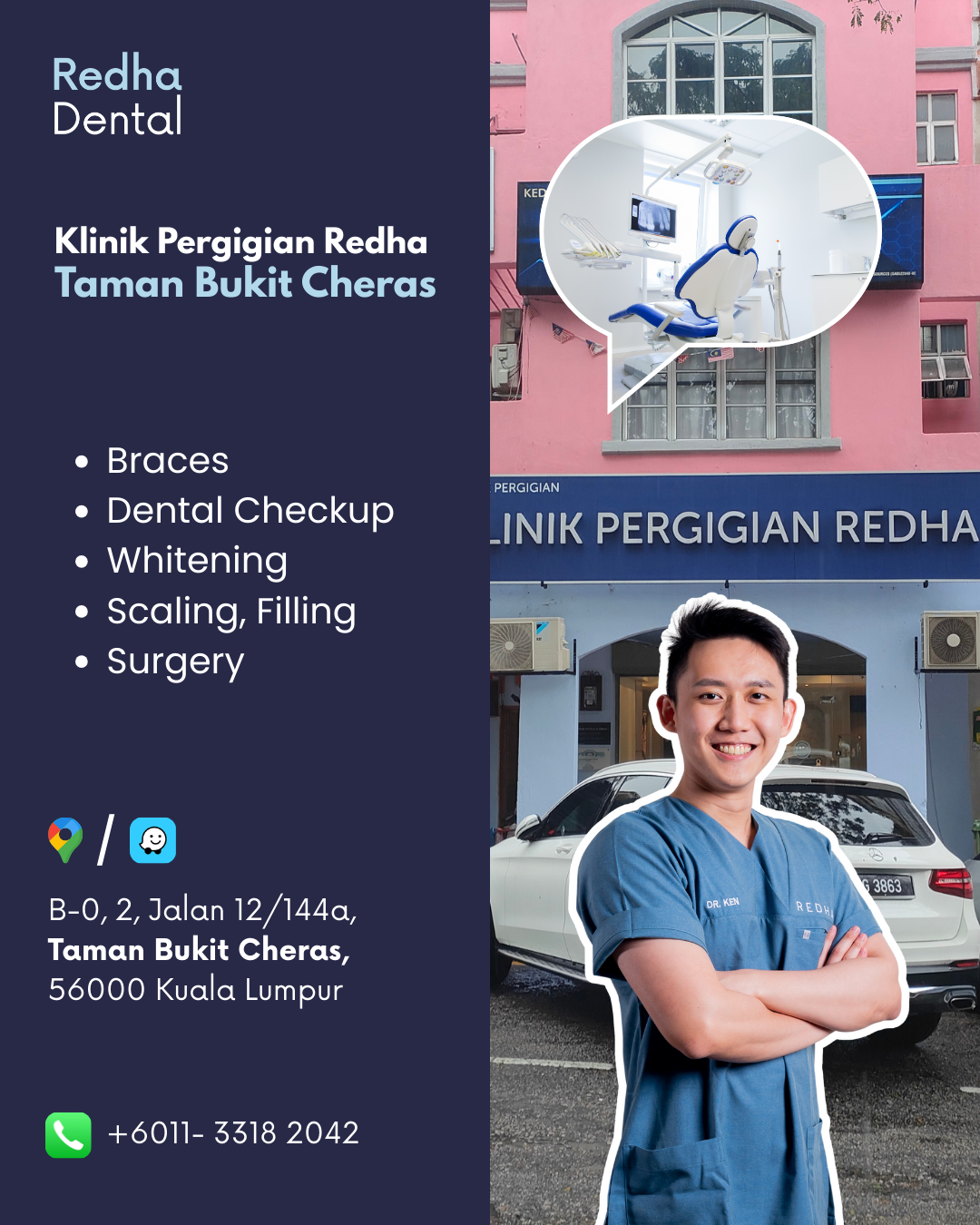 Klinik Pergigian Redha/Redha Dental Surgery Facebook ad