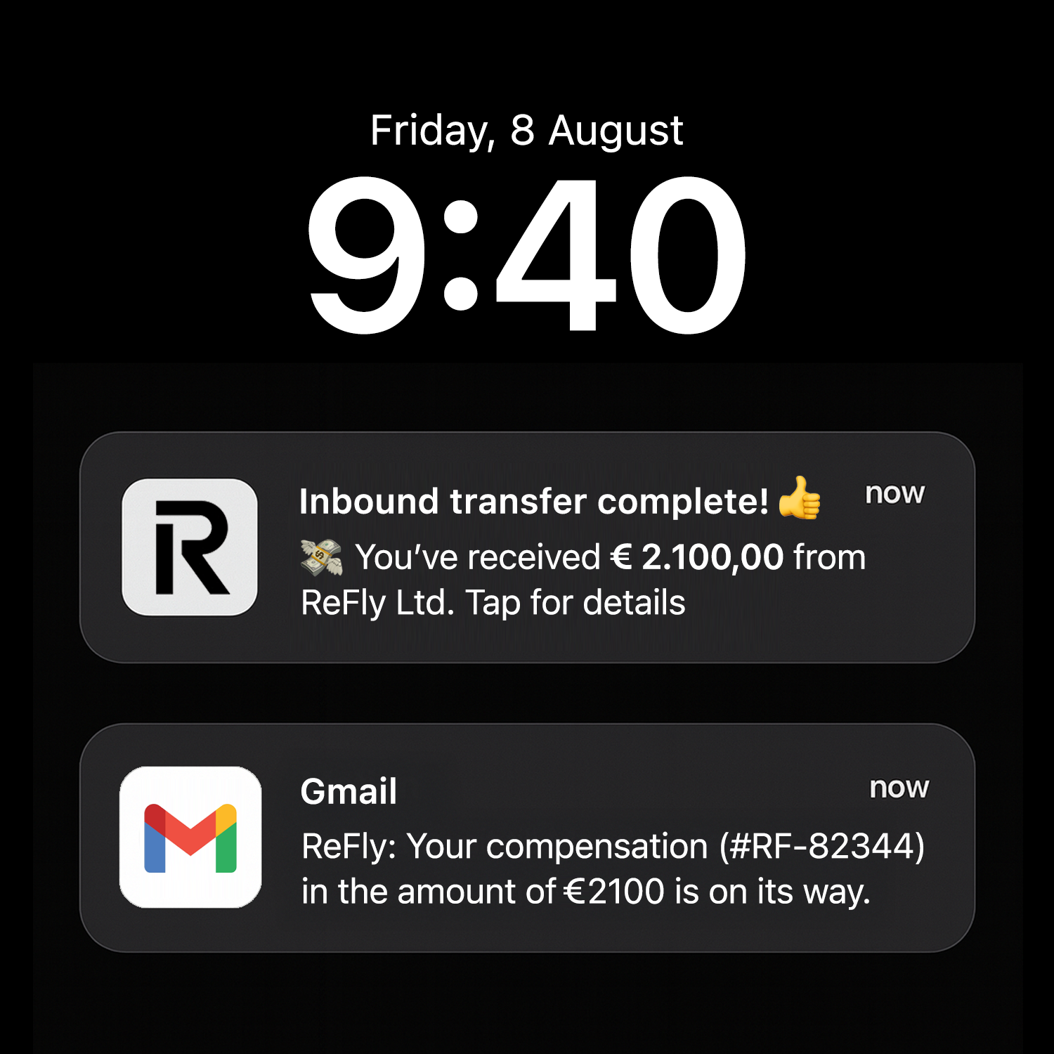 Refly Facebook ad