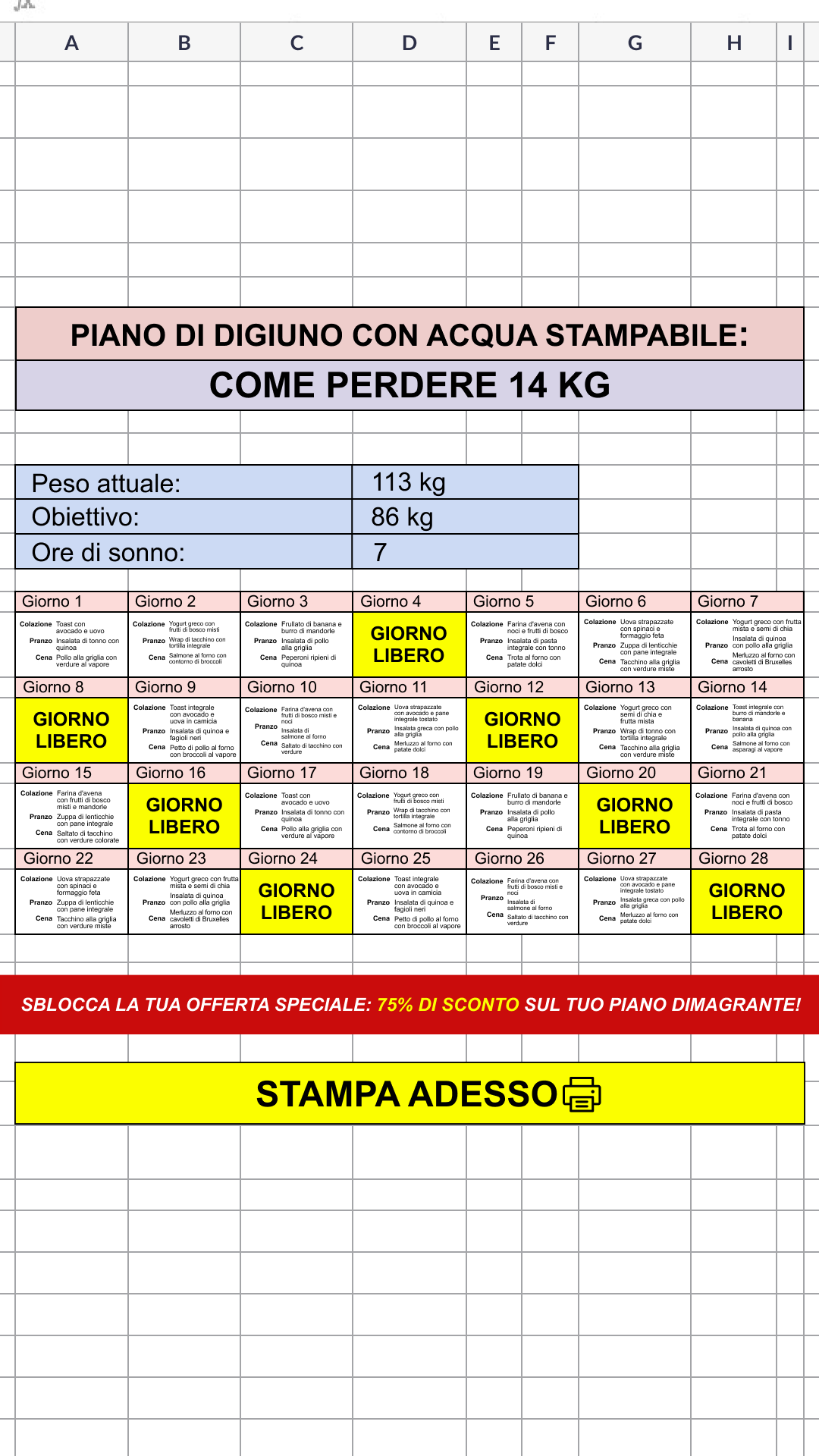 Simple Fasting App Facebook ad