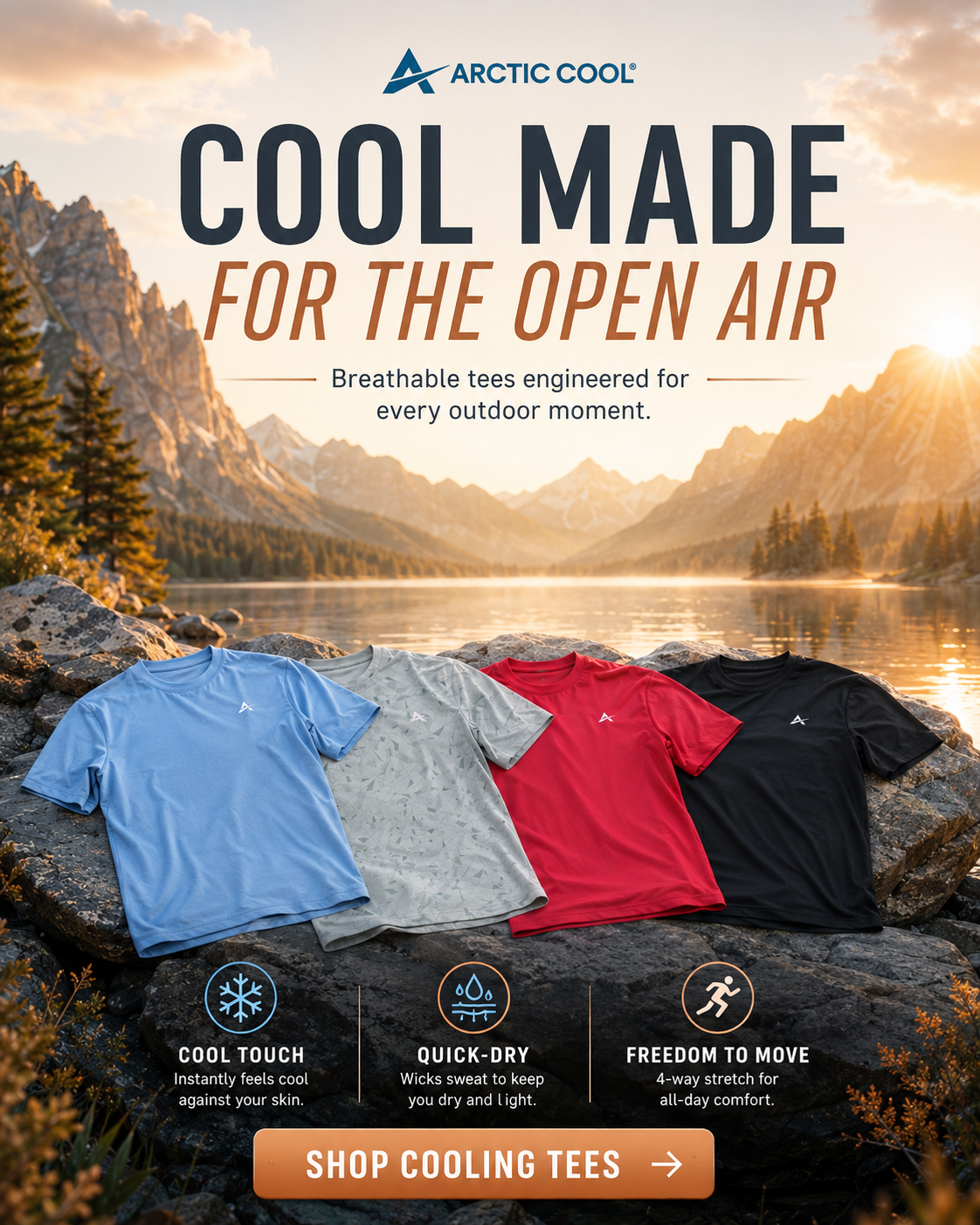 Arctic Cool Facebook ad