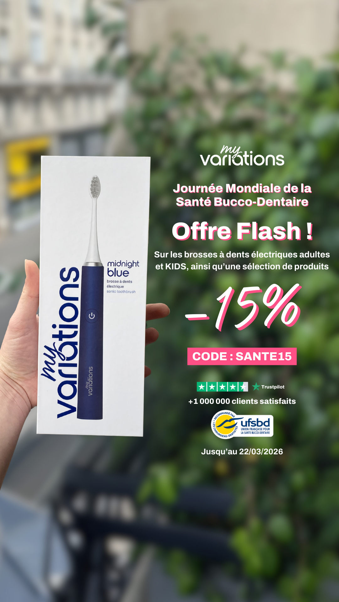 My Variations Facebook ad