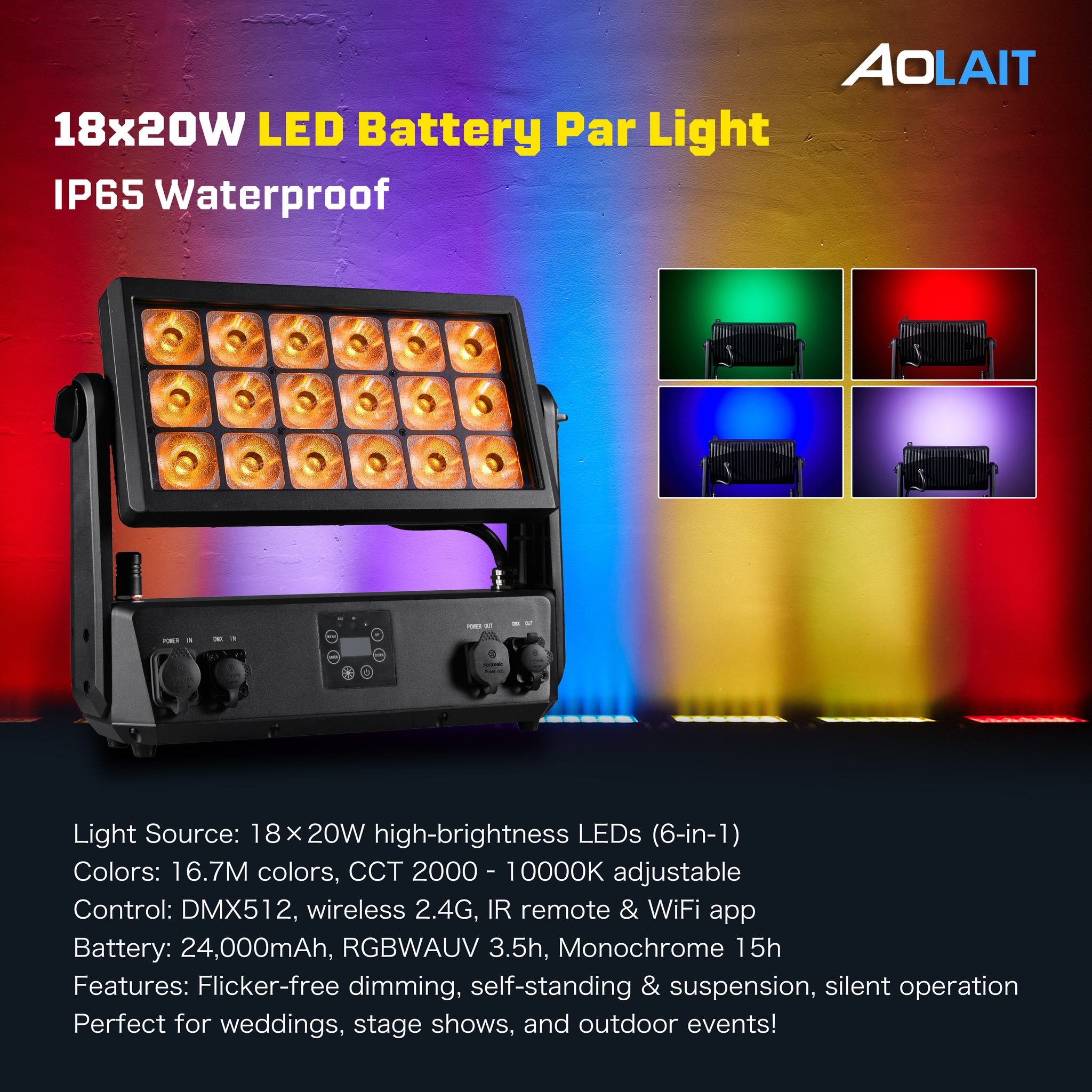 Aolait Lighting Facebook ad: China Professional stage lighting, moving head,Led Moving…